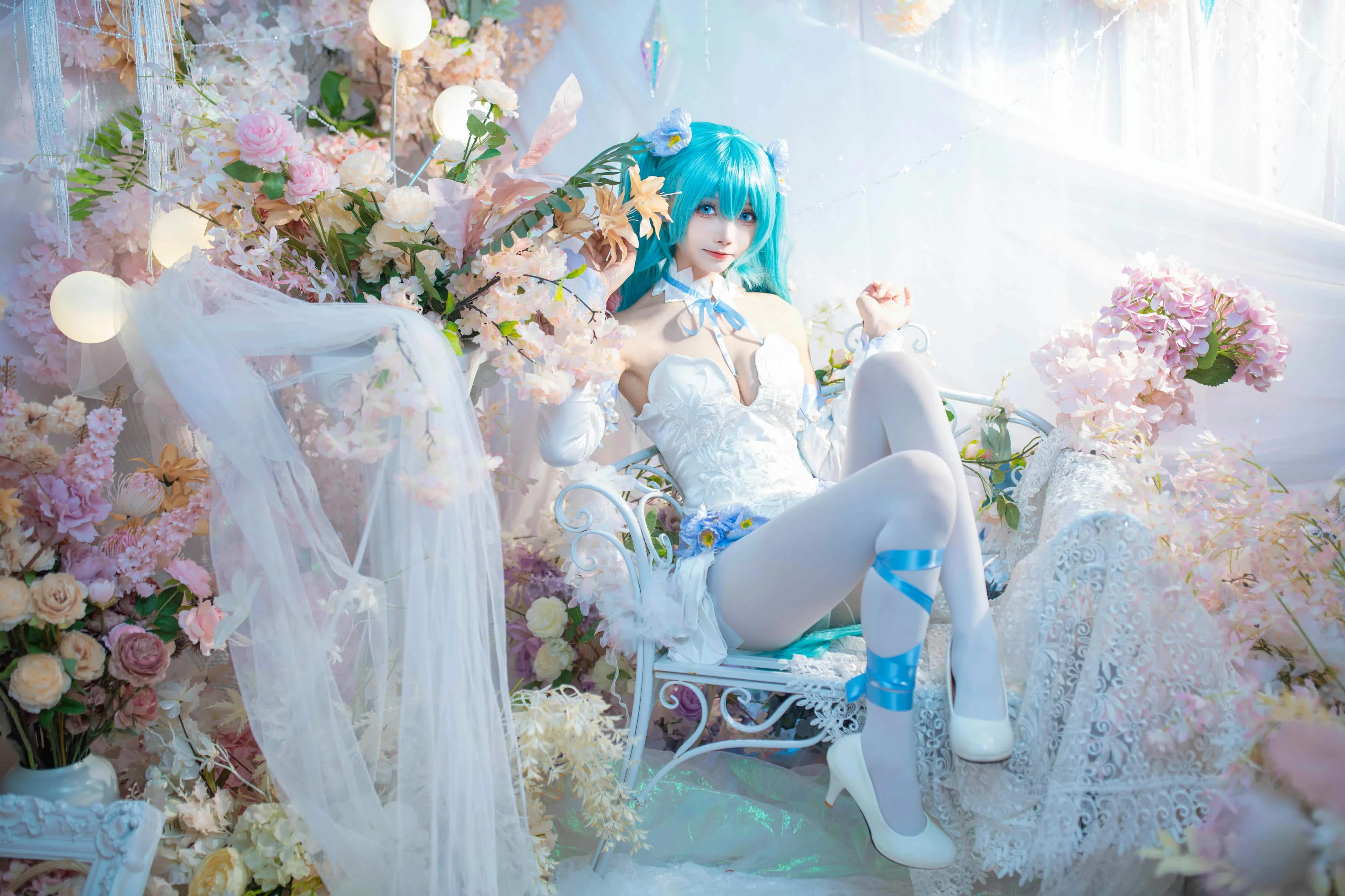 艾西Aiwest 初音 粉蝶花