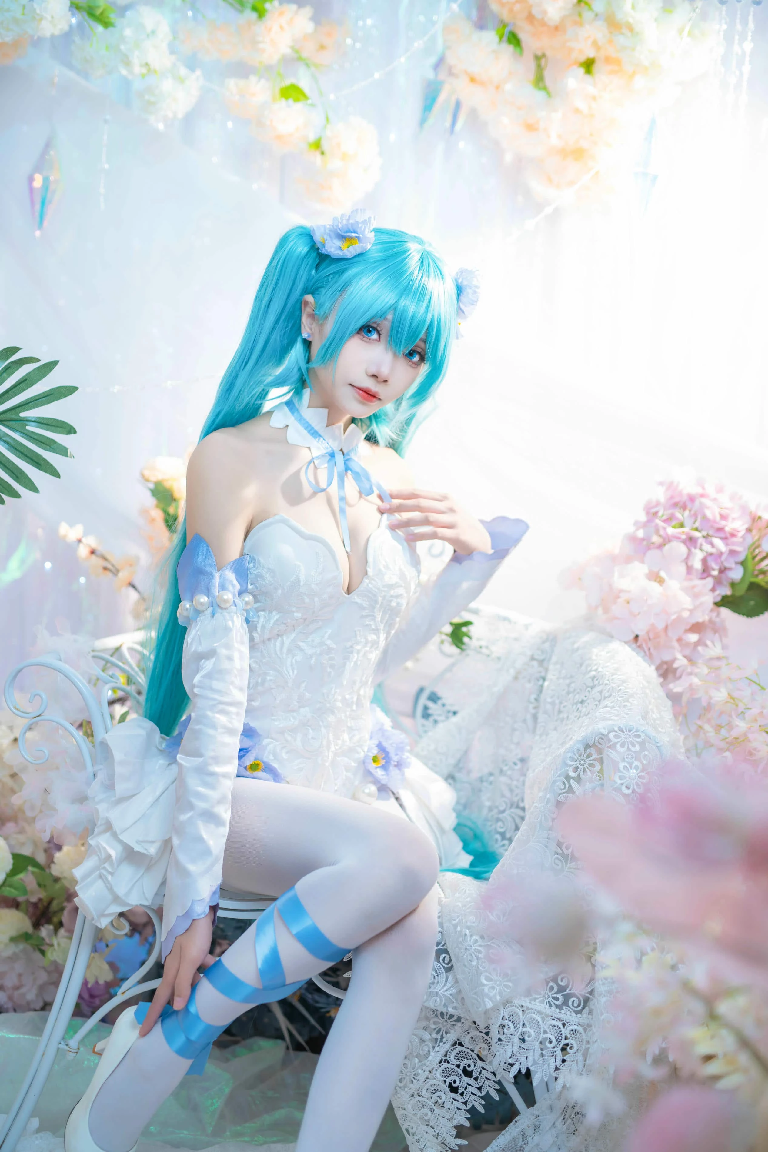 艾西Aiwest 初音 粉蝶花