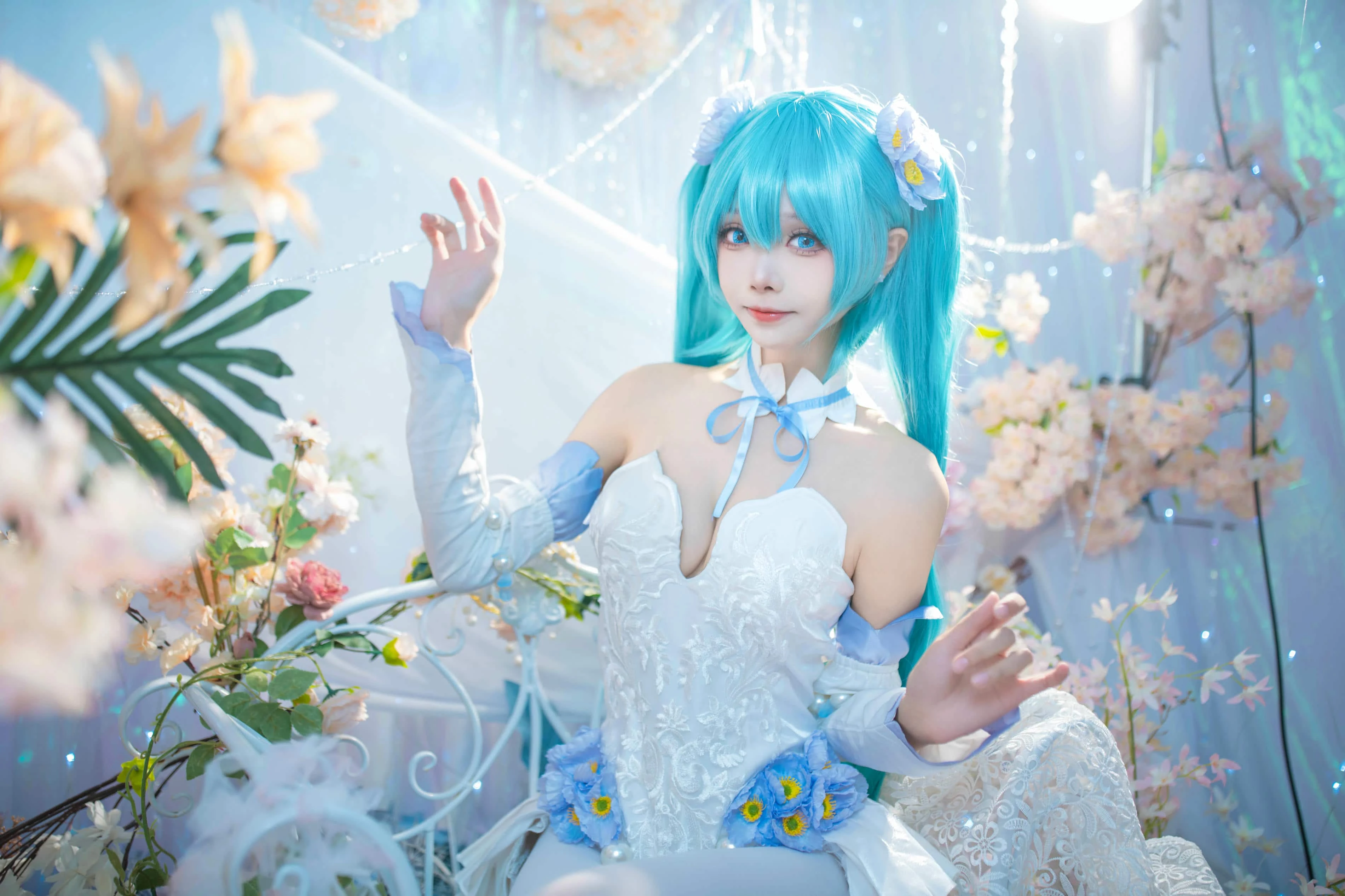 艾西Aiwest 初音 粉蝶花