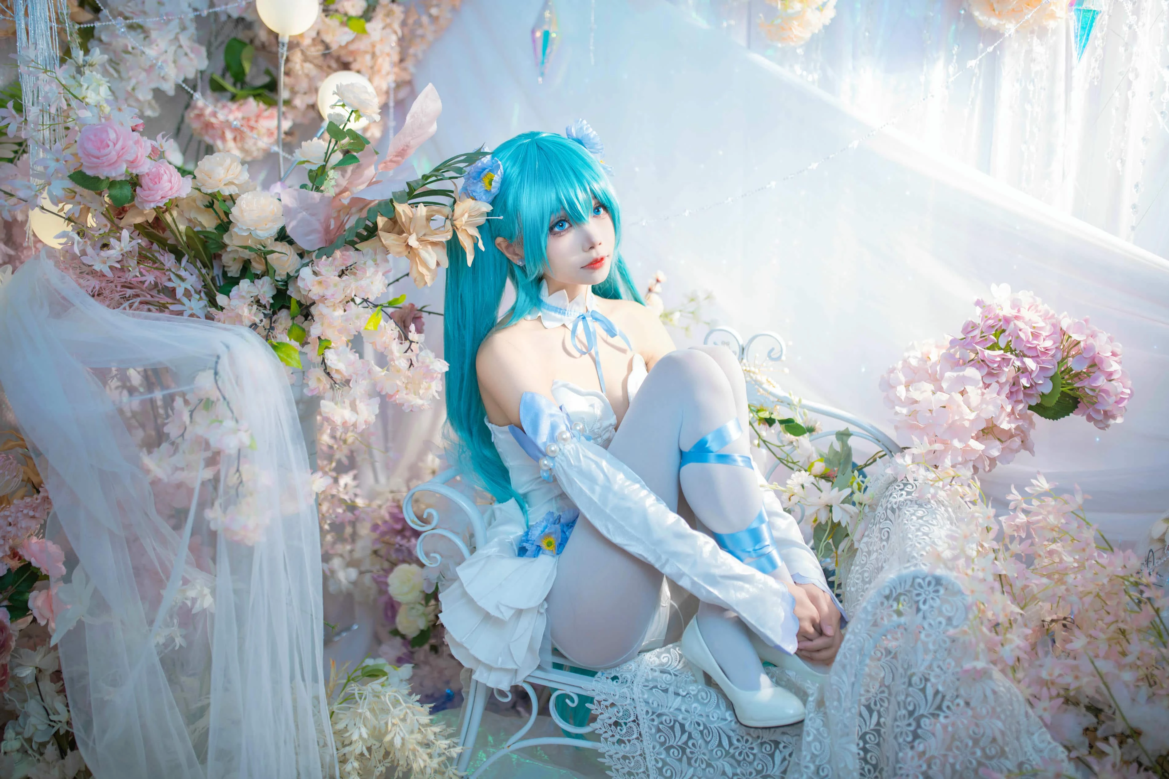 艾西Aiwest 初音 粉蝶花
