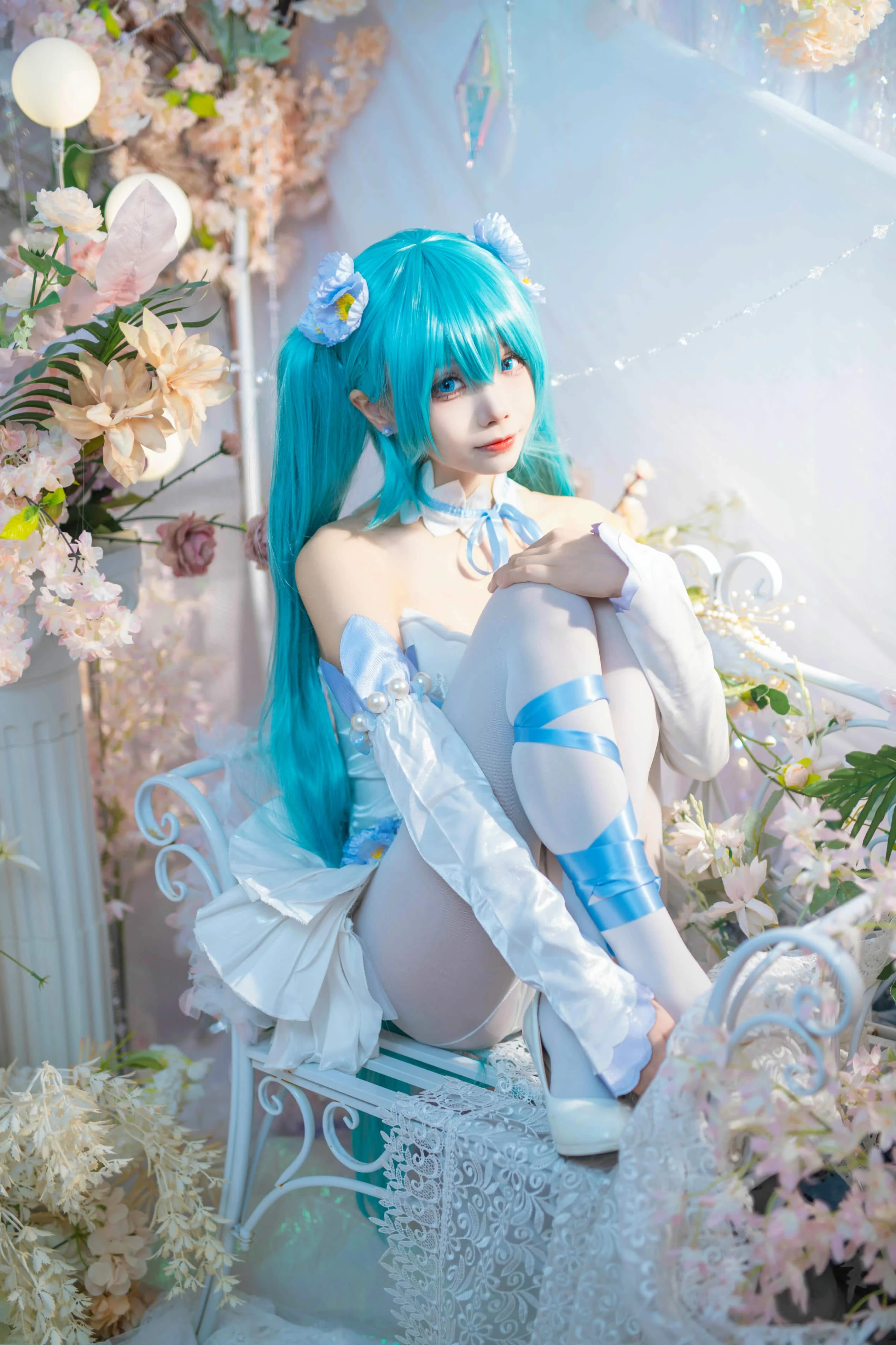艾西Aiwest 初音 粉蝶花