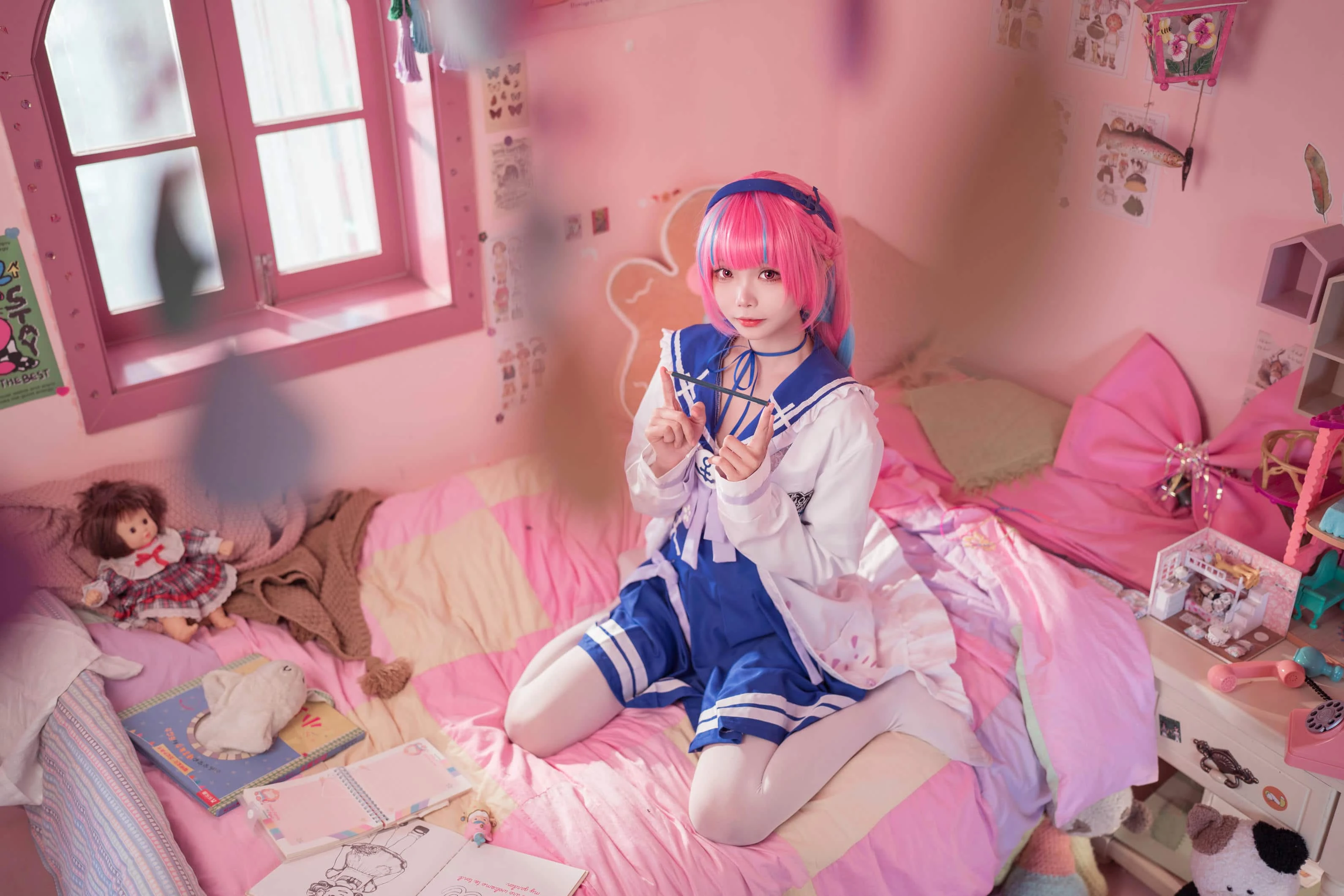 艾西aiwest 湊阿库娅 私服 55P 600MB