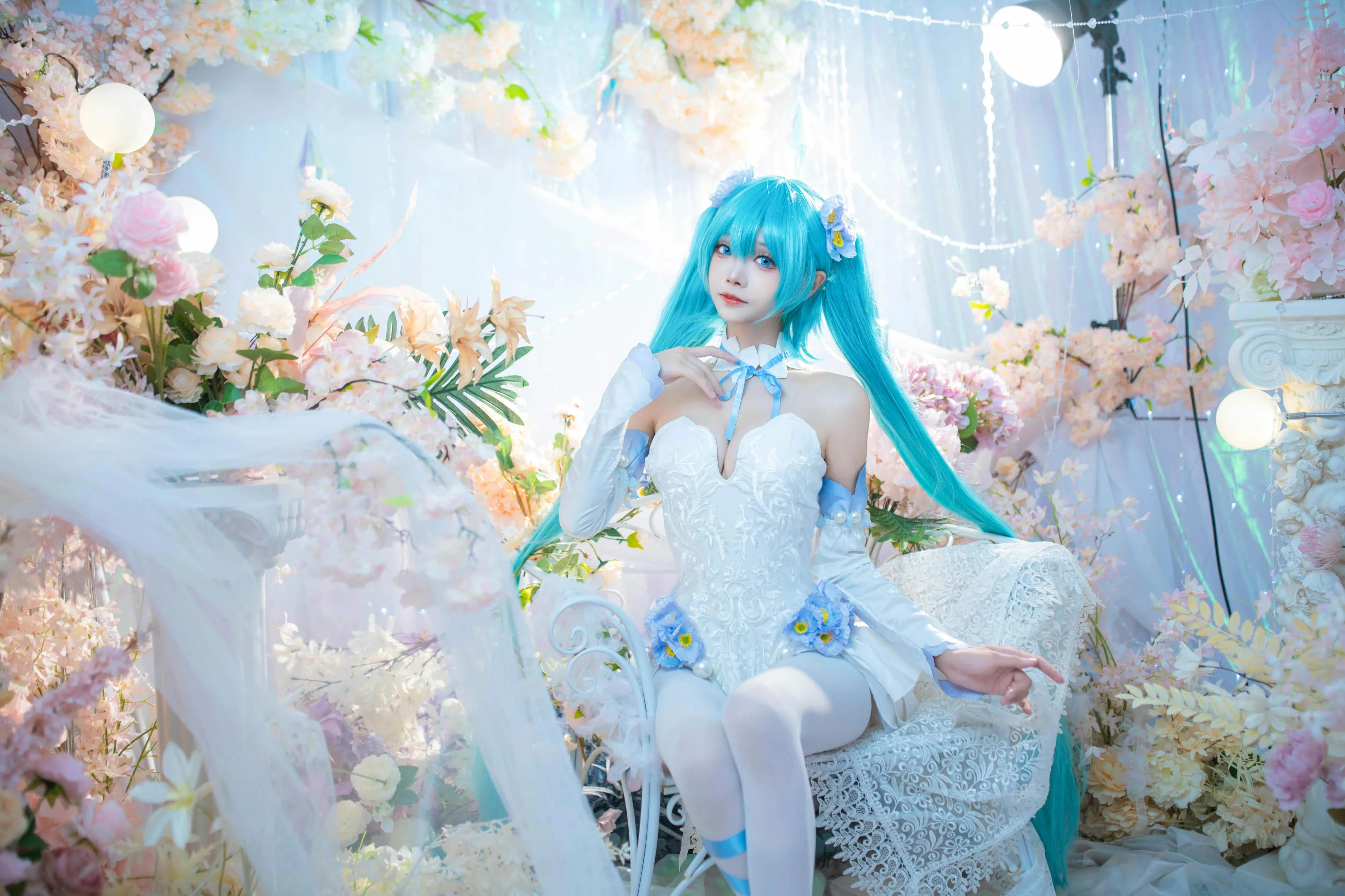 艾西Aiwest 初音 粉蝶花