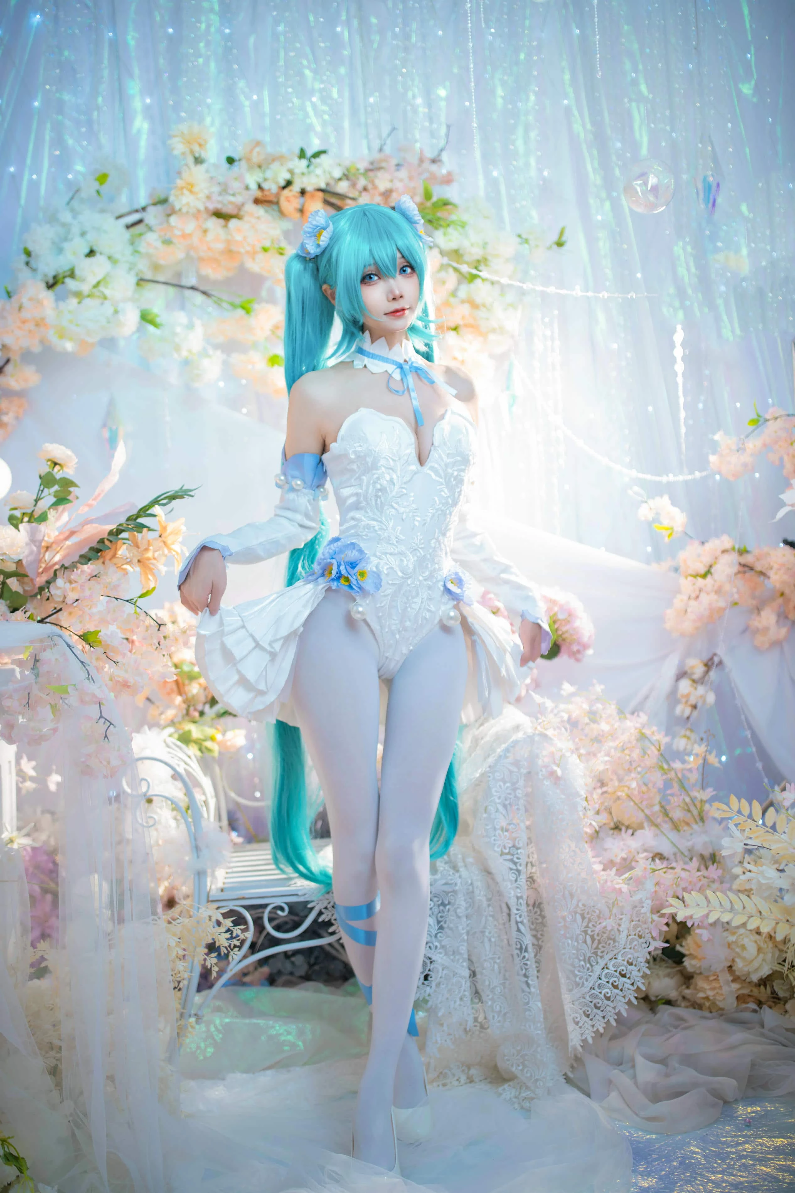 艾西Aiwest 初音 粉蝶花