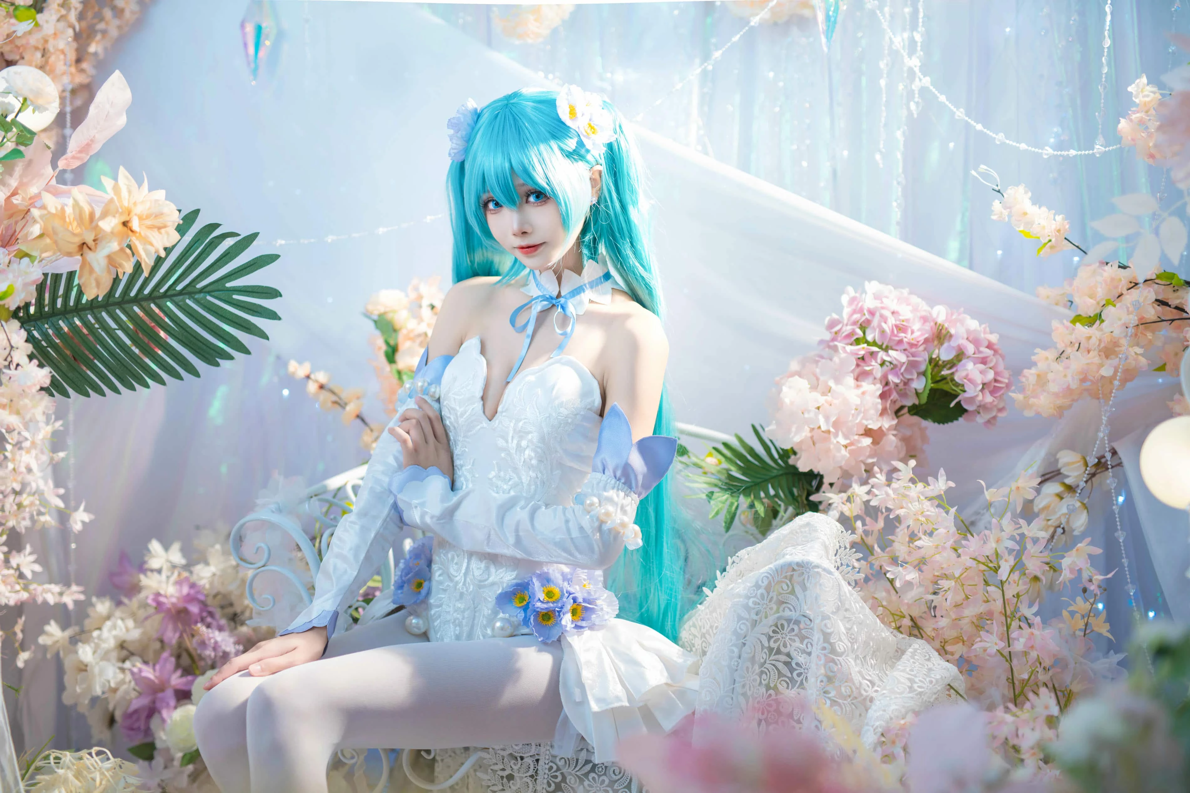 艾西Aiwest 初音 粉蝶花