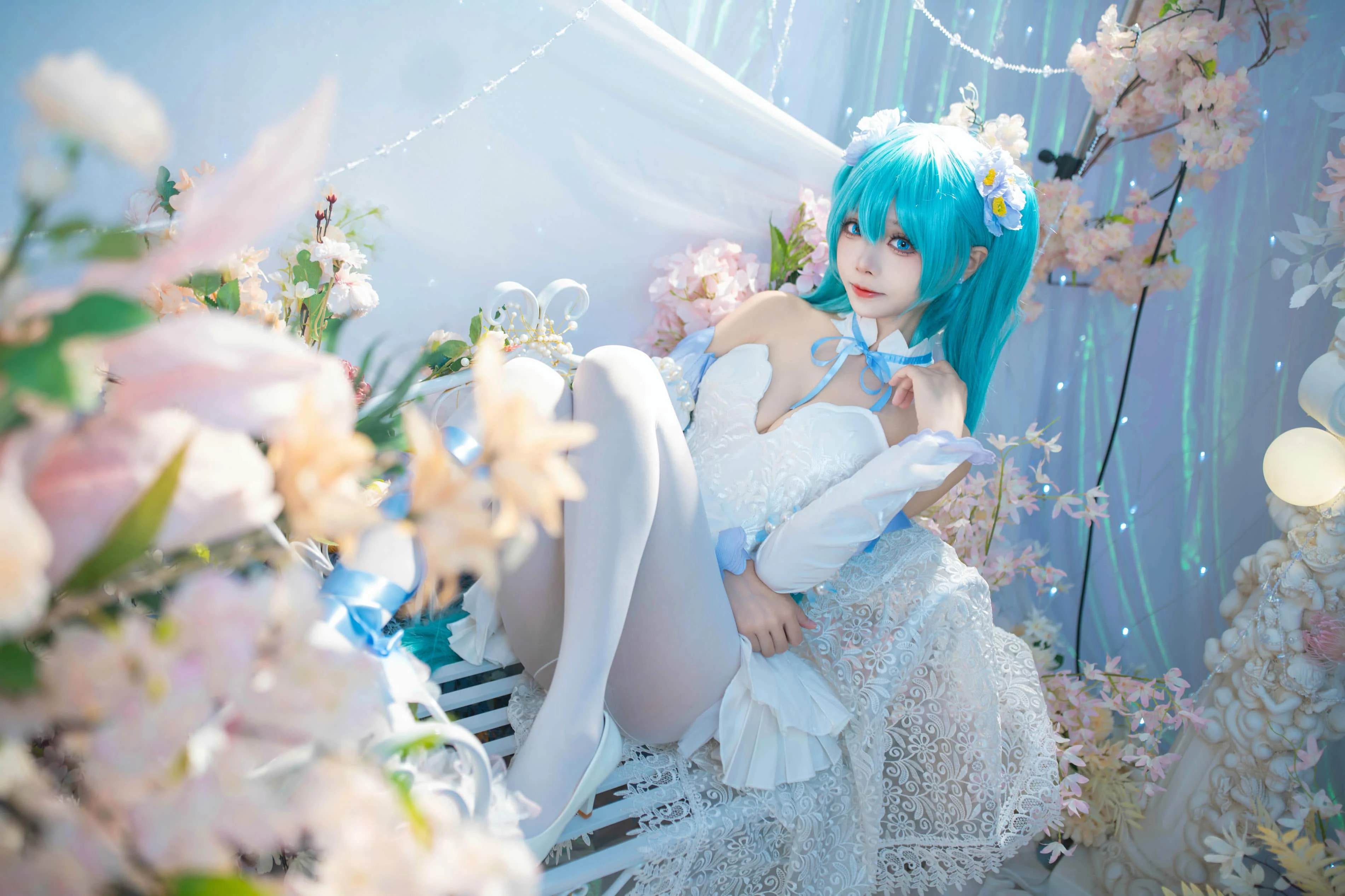 艾西Aiwest 初音 粉蝶花