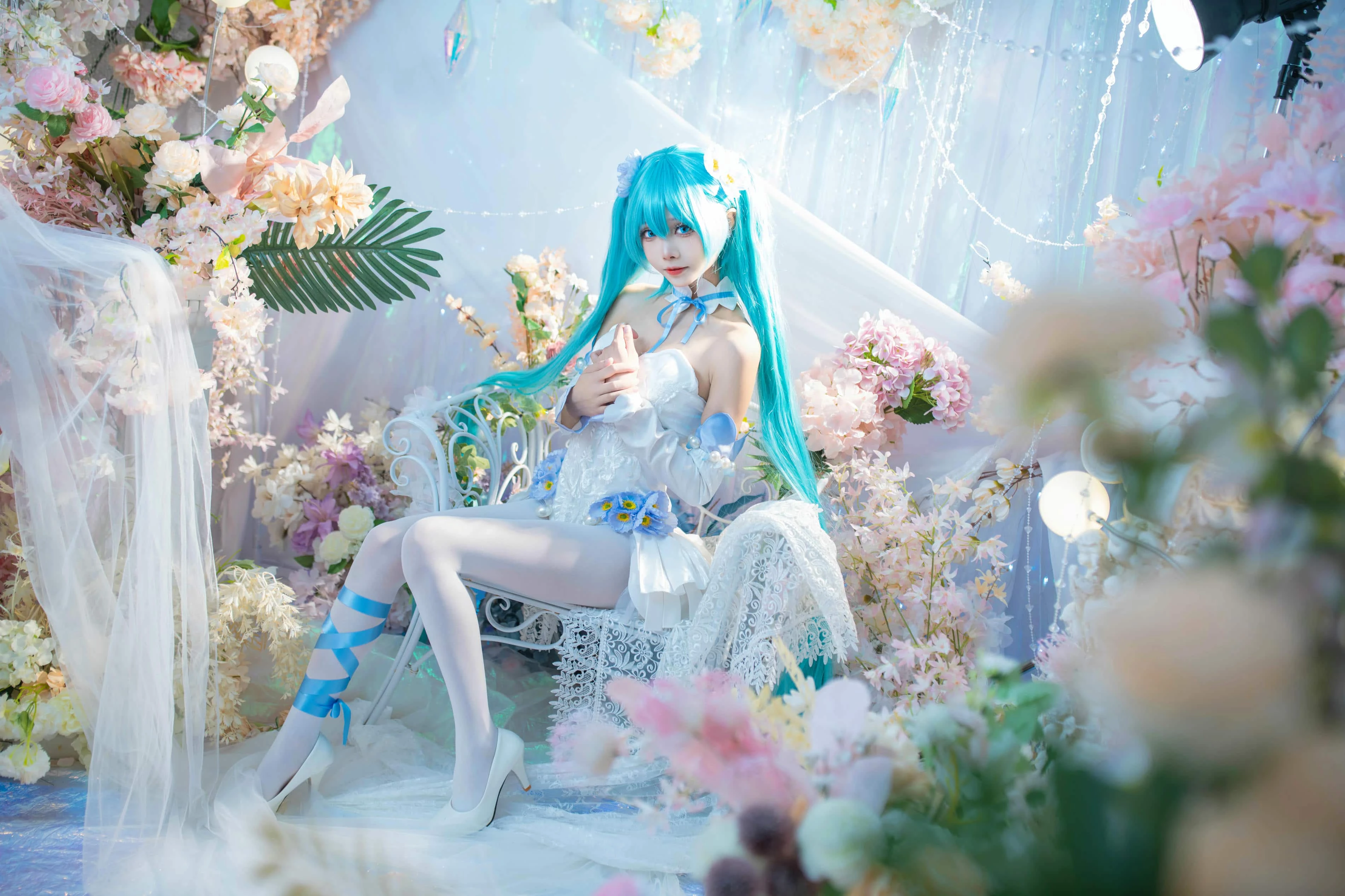 艾西Aiwest 初音 粉蝶花