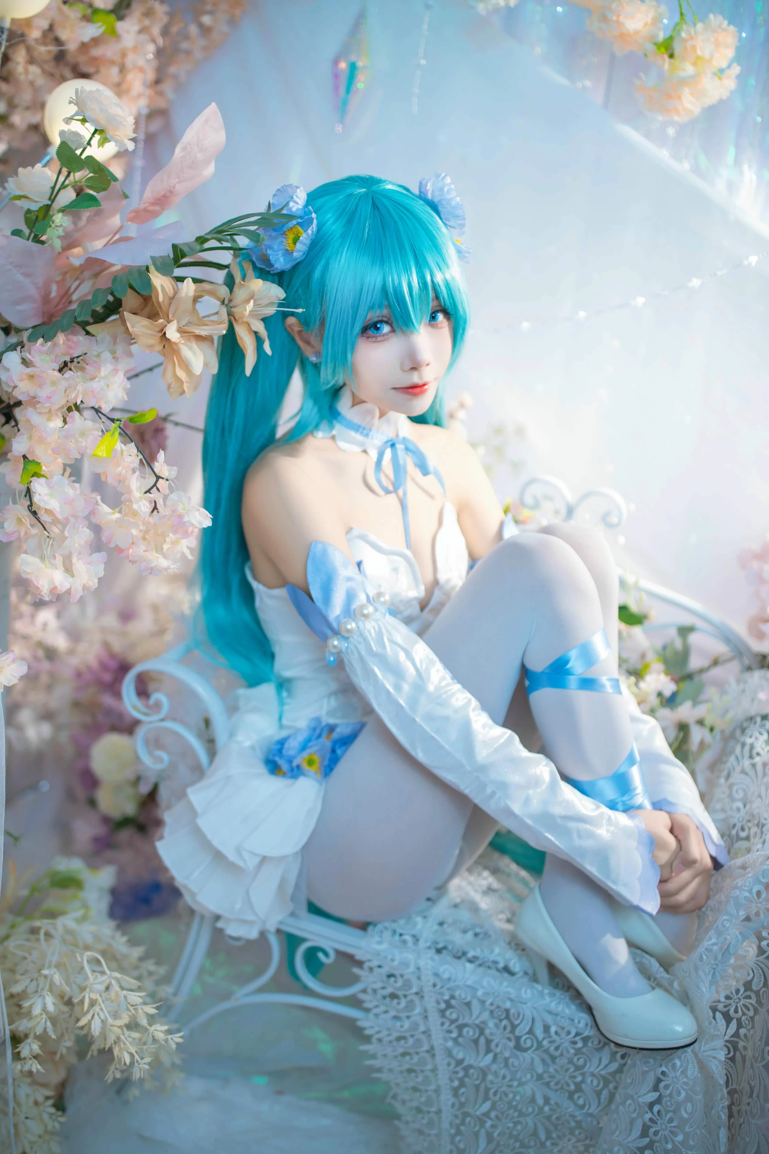 艾西Aiwest 初音 粉蝶花