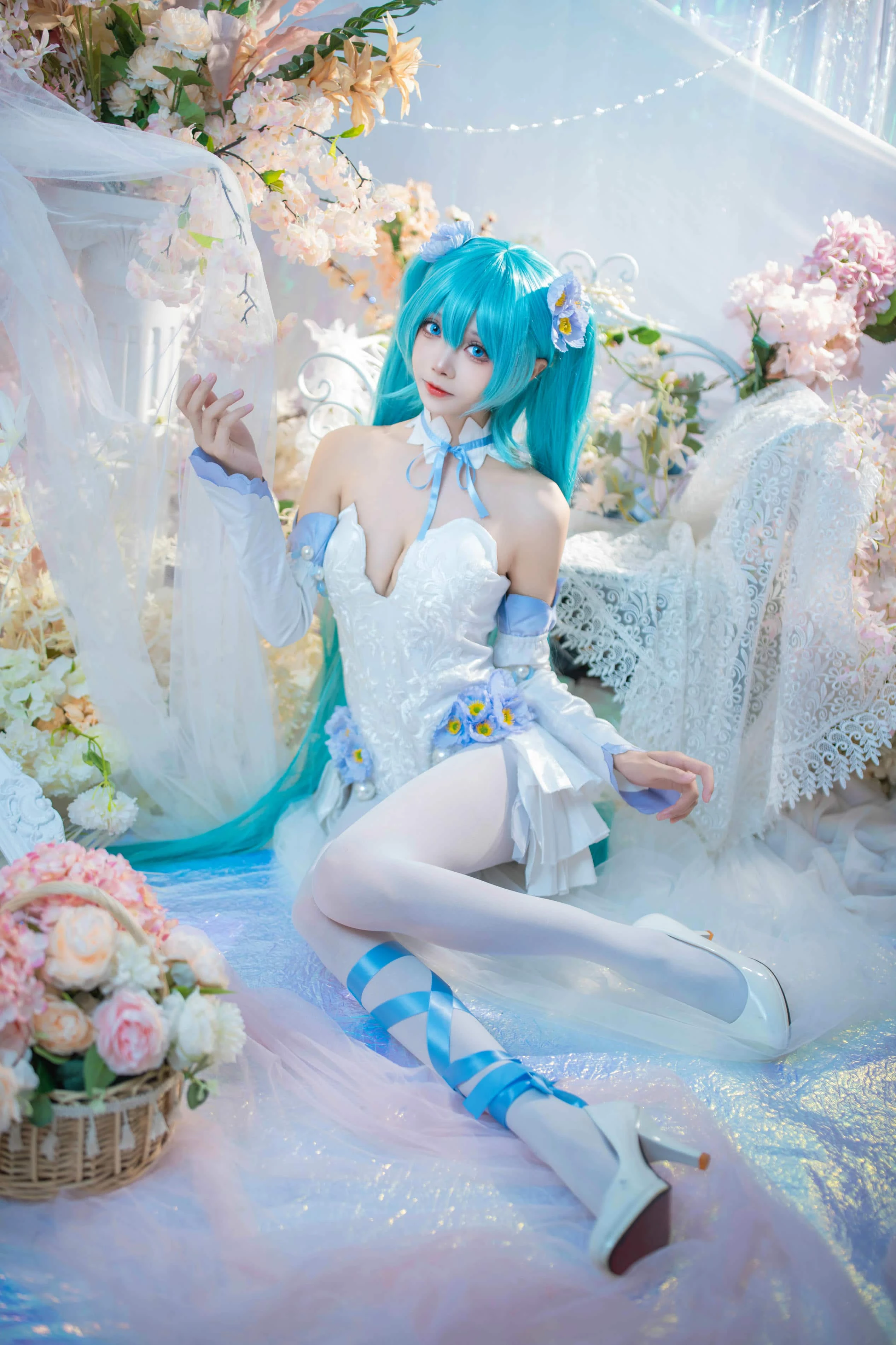 艾西Aiwest 初音 粉蝶花