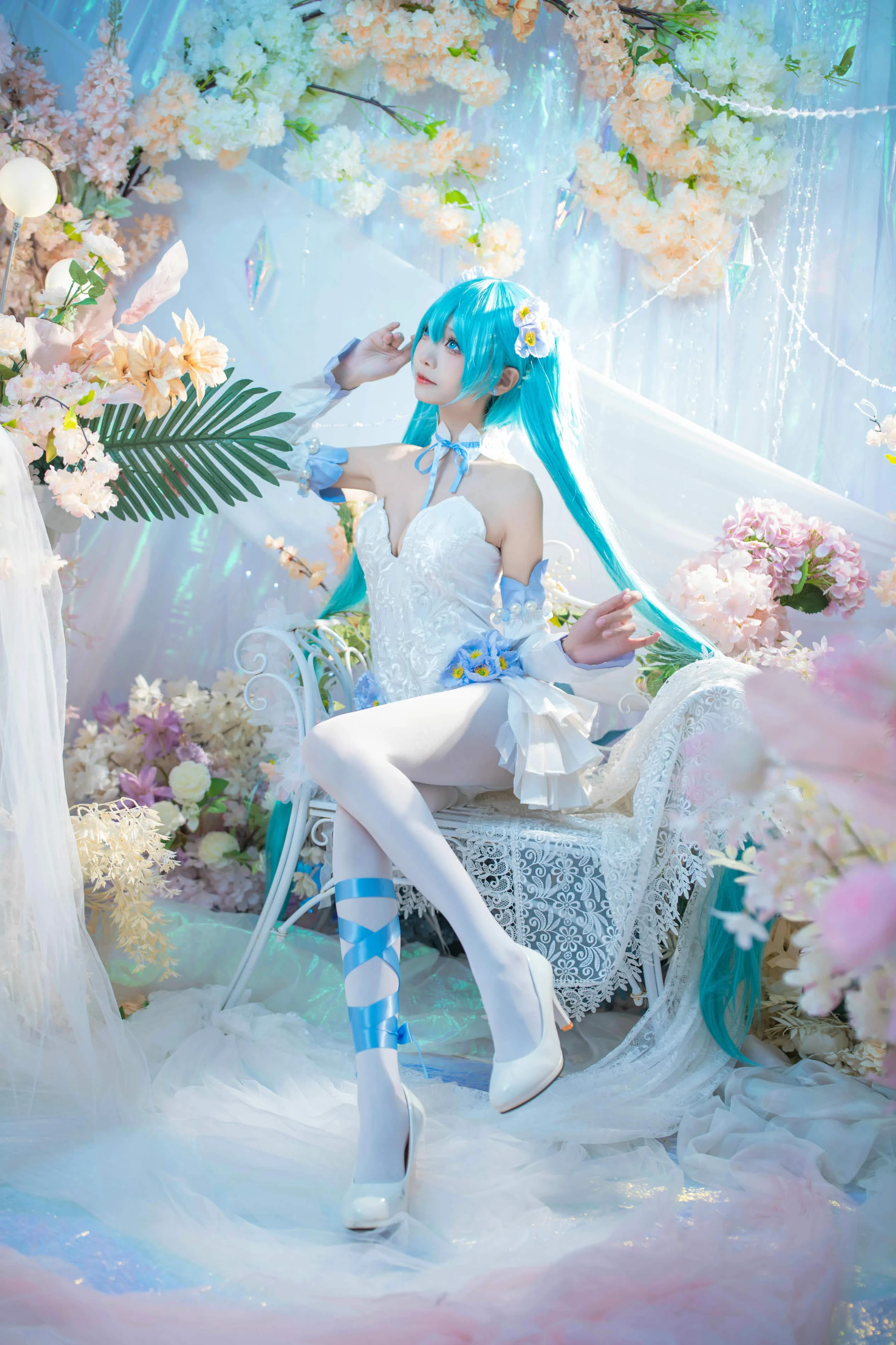 艾西Aiwest 初音 粉蝶花