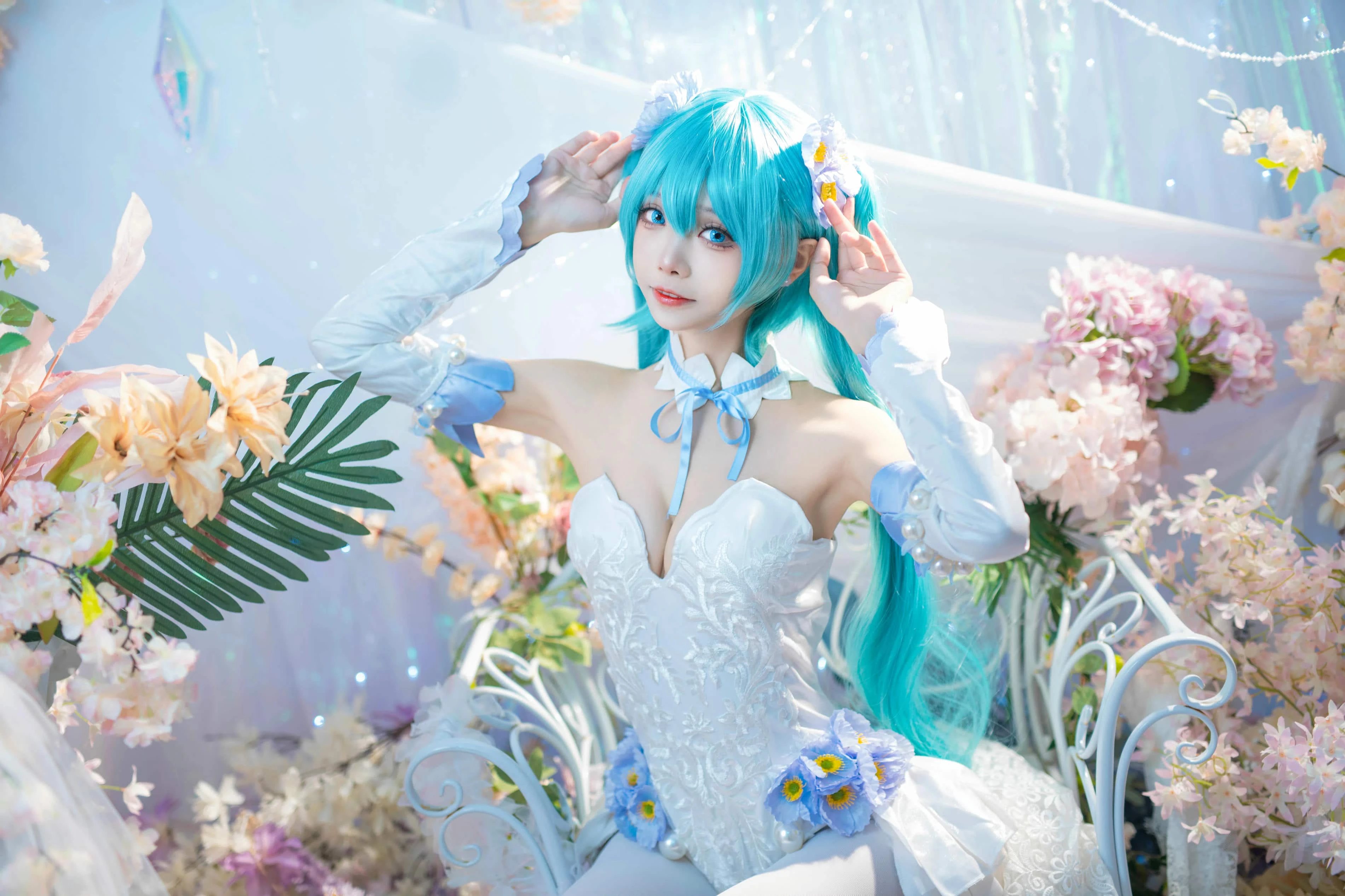 艾西Aiwest 初音 粉蝶花