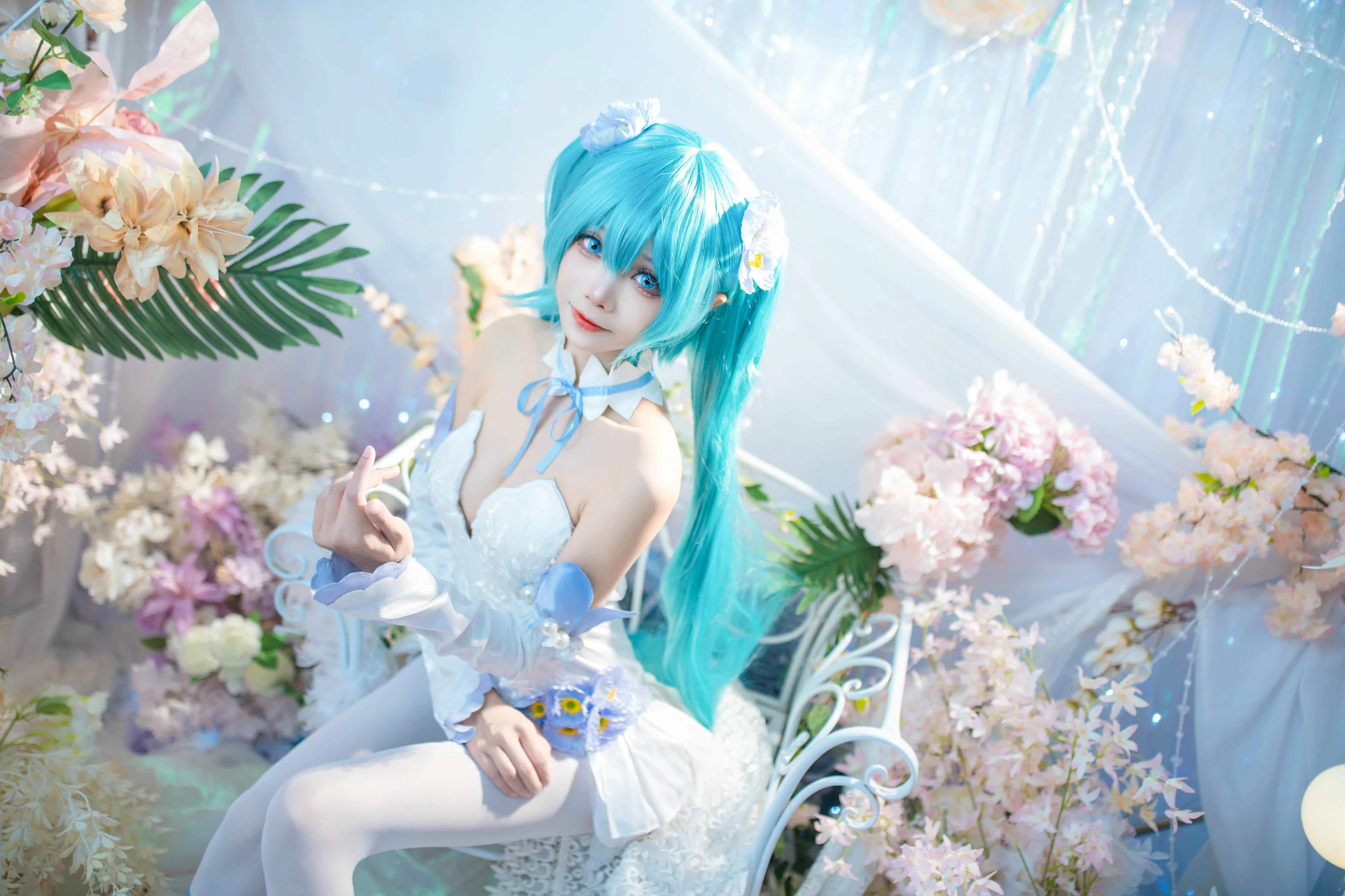 艾西Aiwest 初音 粉蝶花