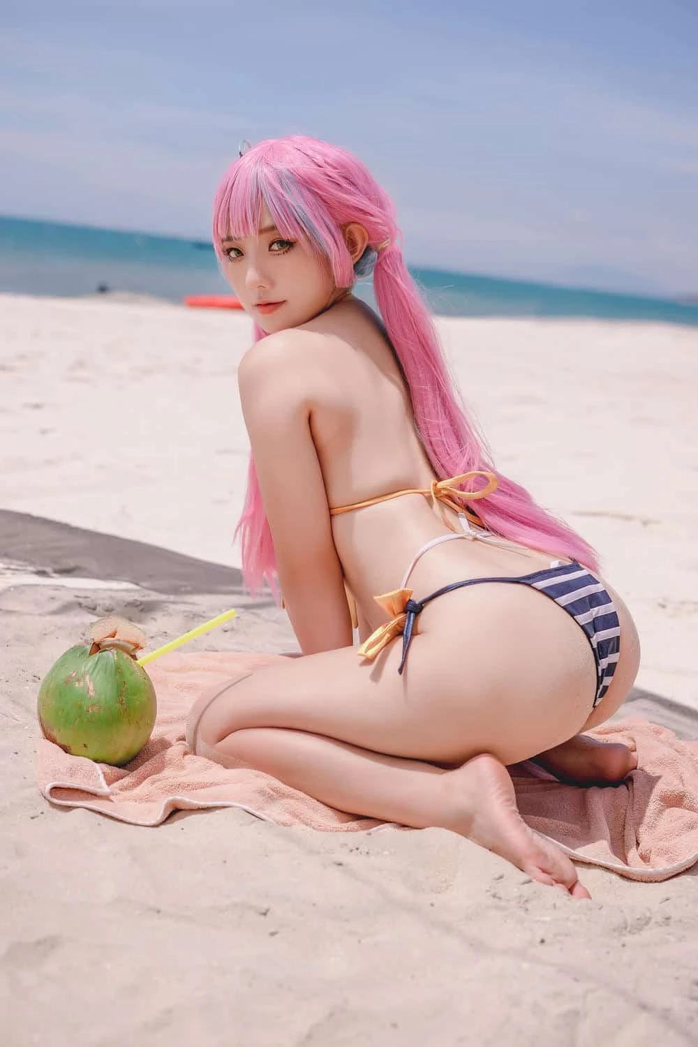 Messie Huang Aqua Bikini
