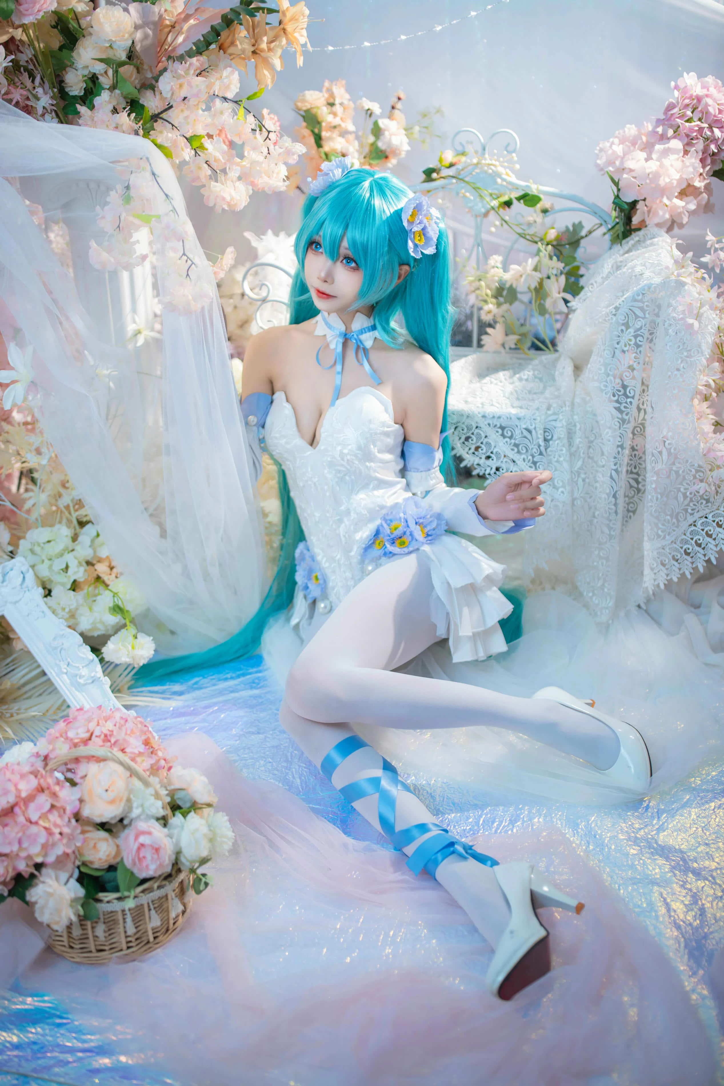 艾西Aiwest 初音 粉蝶花