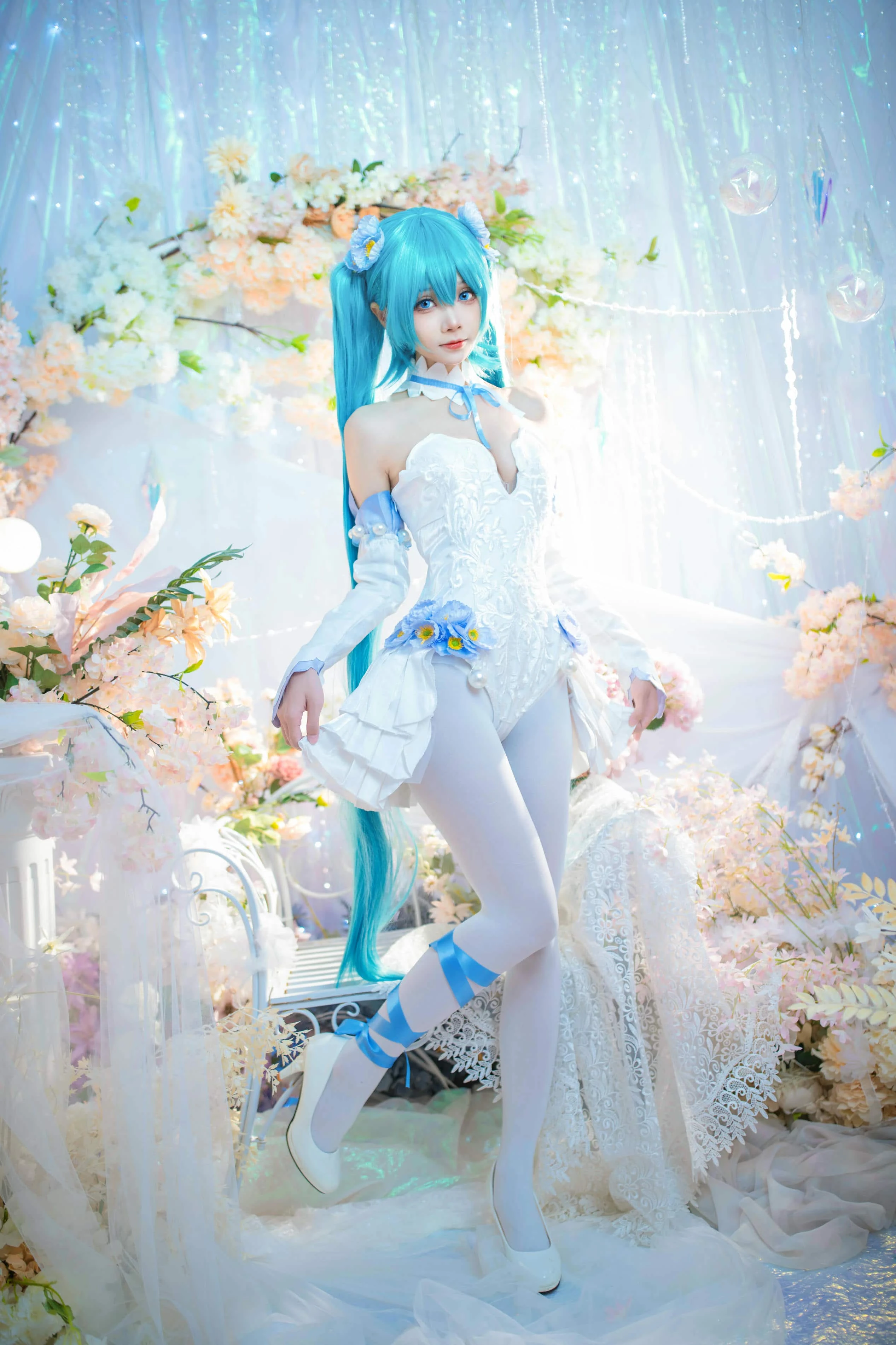 艾西Aiwest 初音 粉蝶花