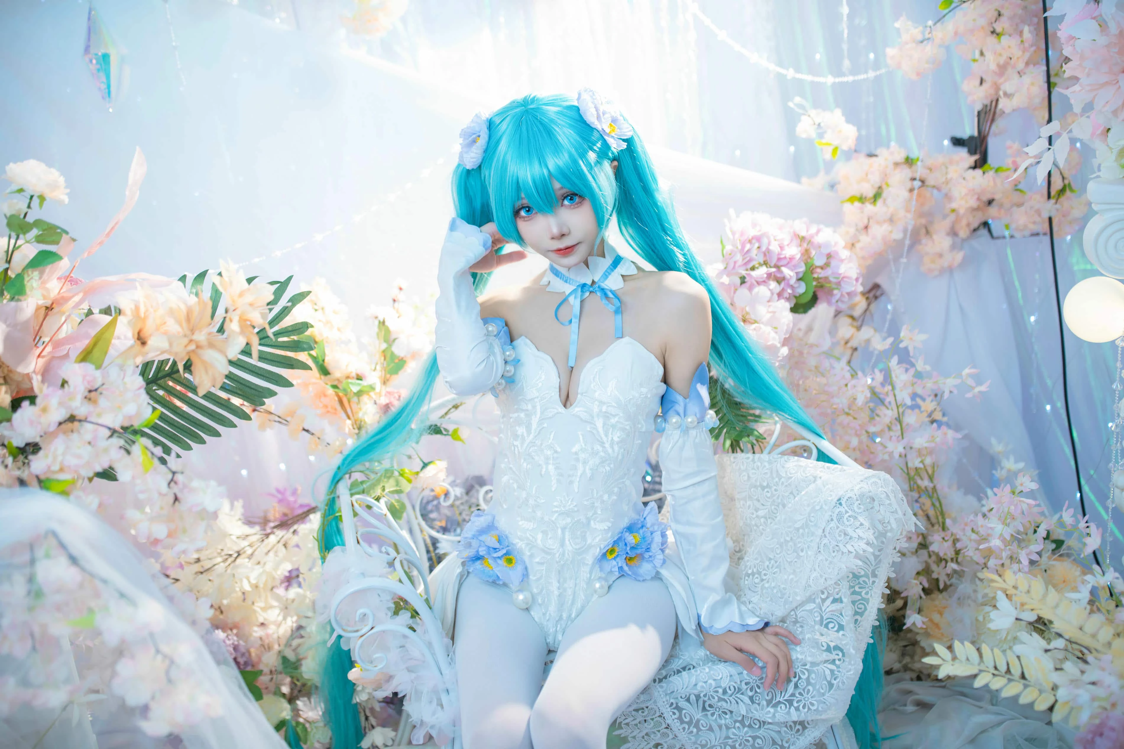 艾西Aiwest 初音 粉蝶花