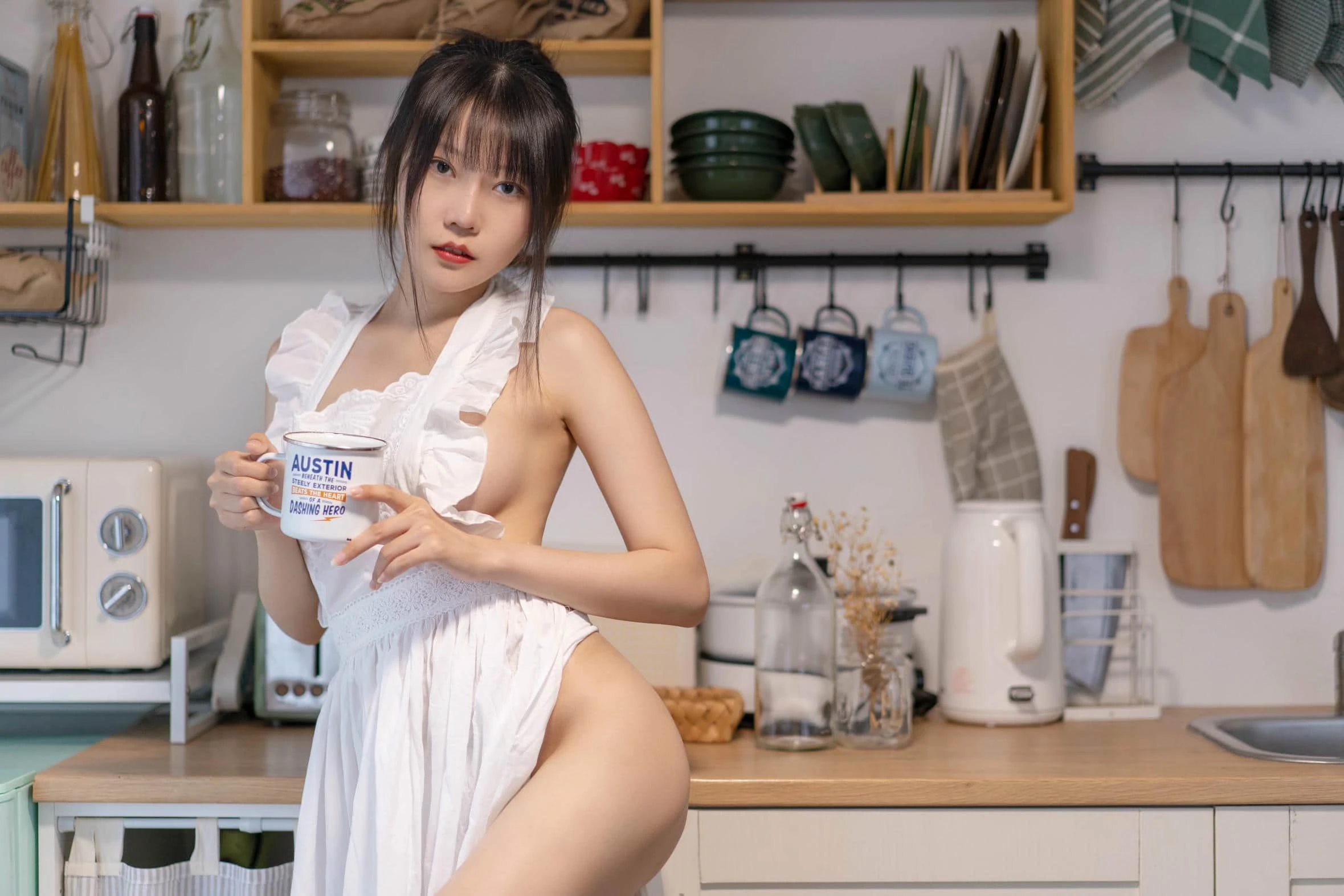 香草喵露露 厨娘