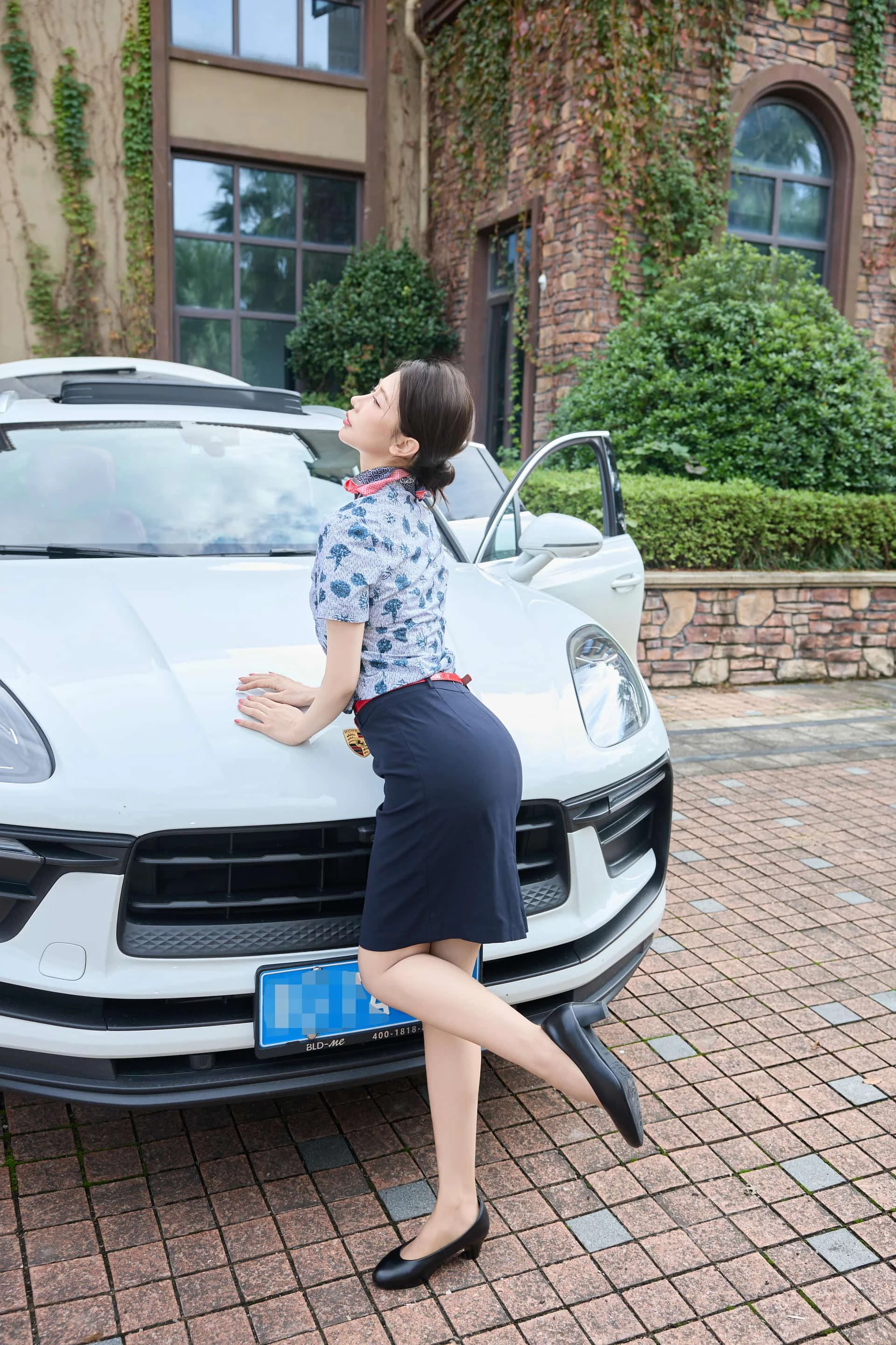 尹甜甜 内购无水印 空姐制服