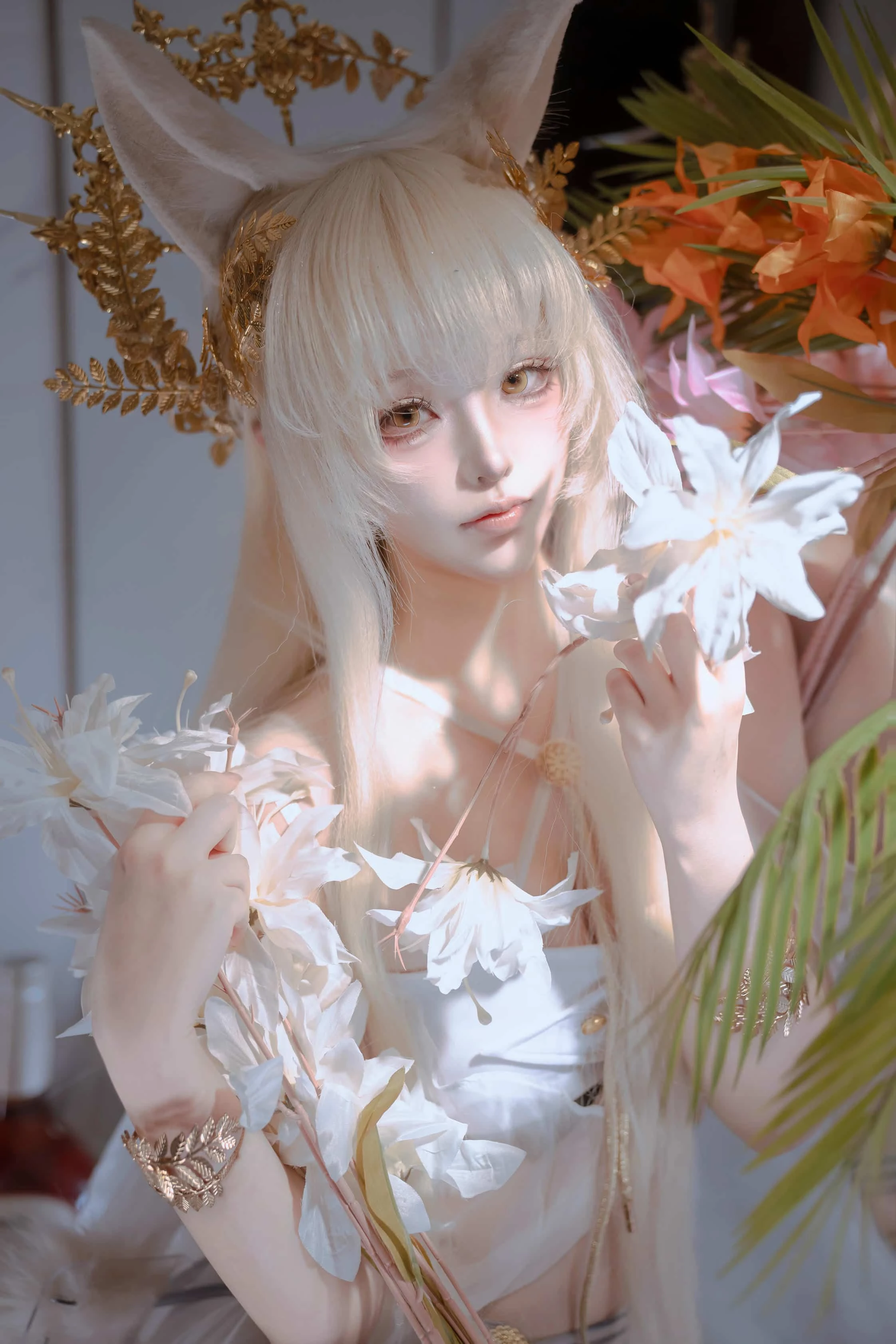 Tsuki_月隐 忍冬泳装