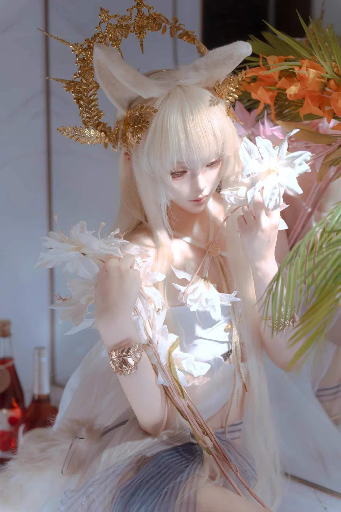 Tsuki_月隐 忍冬泳装