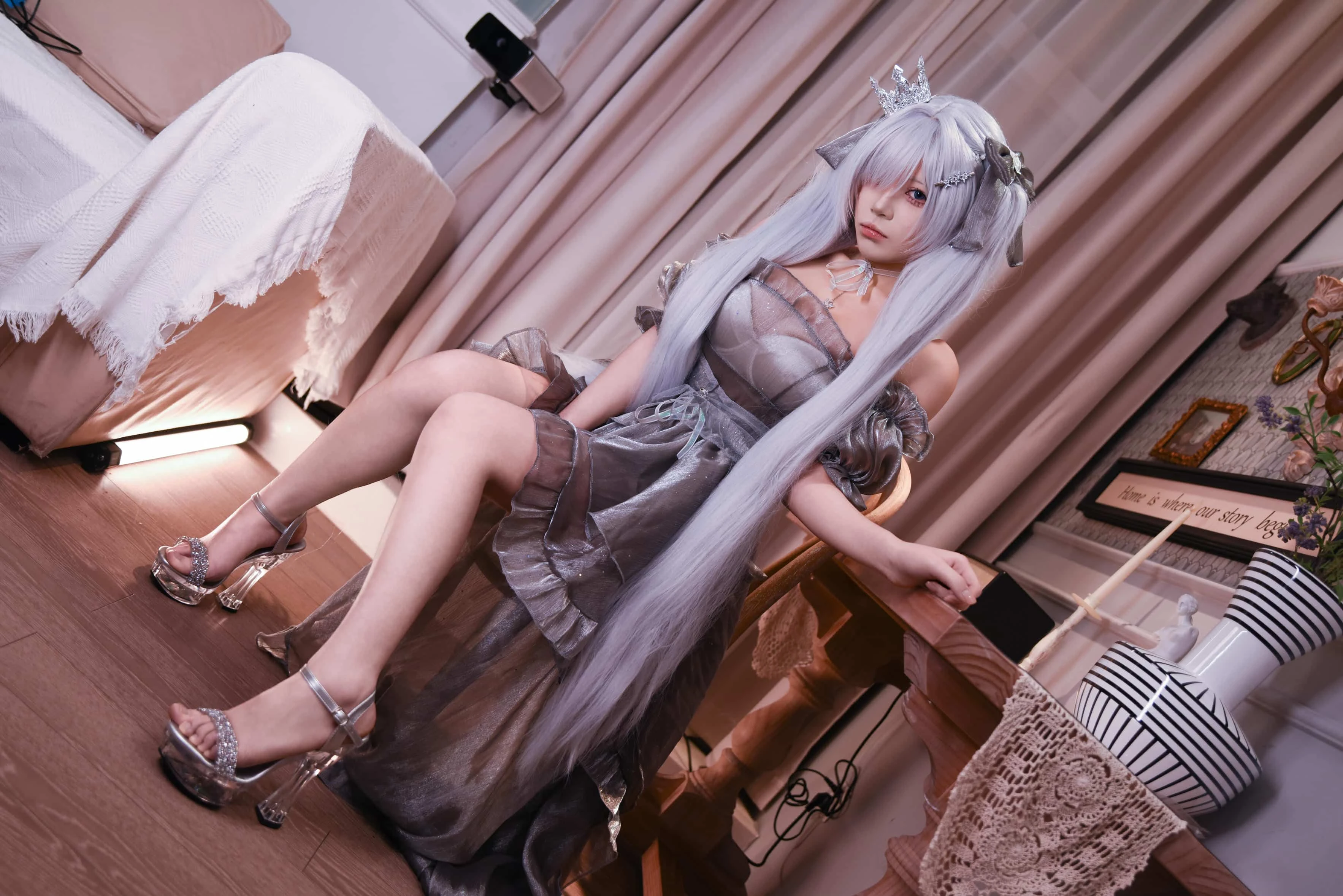月亮hoshi 摄影会 礼服