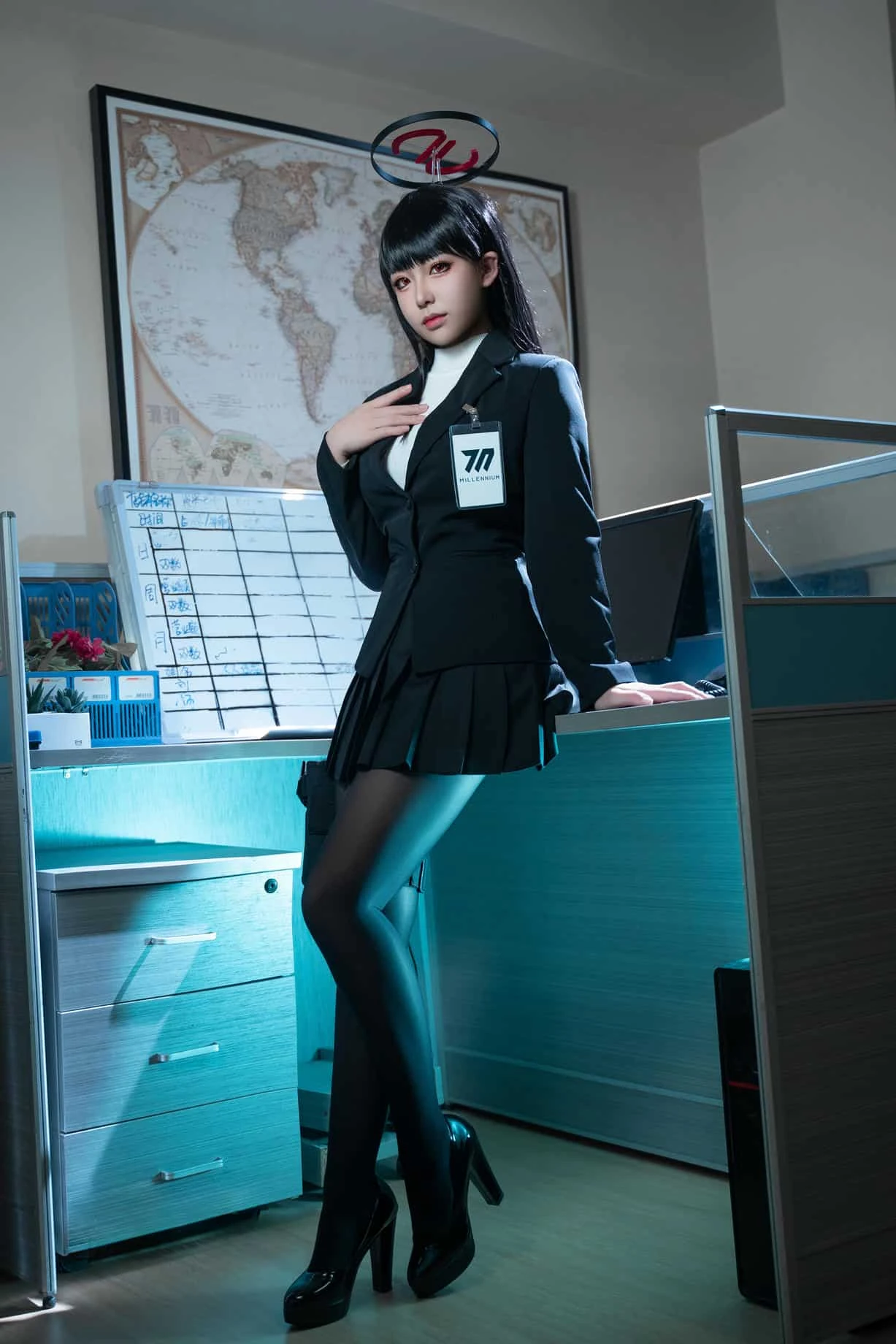 虎森森 蔚蓝档案 调月莉音