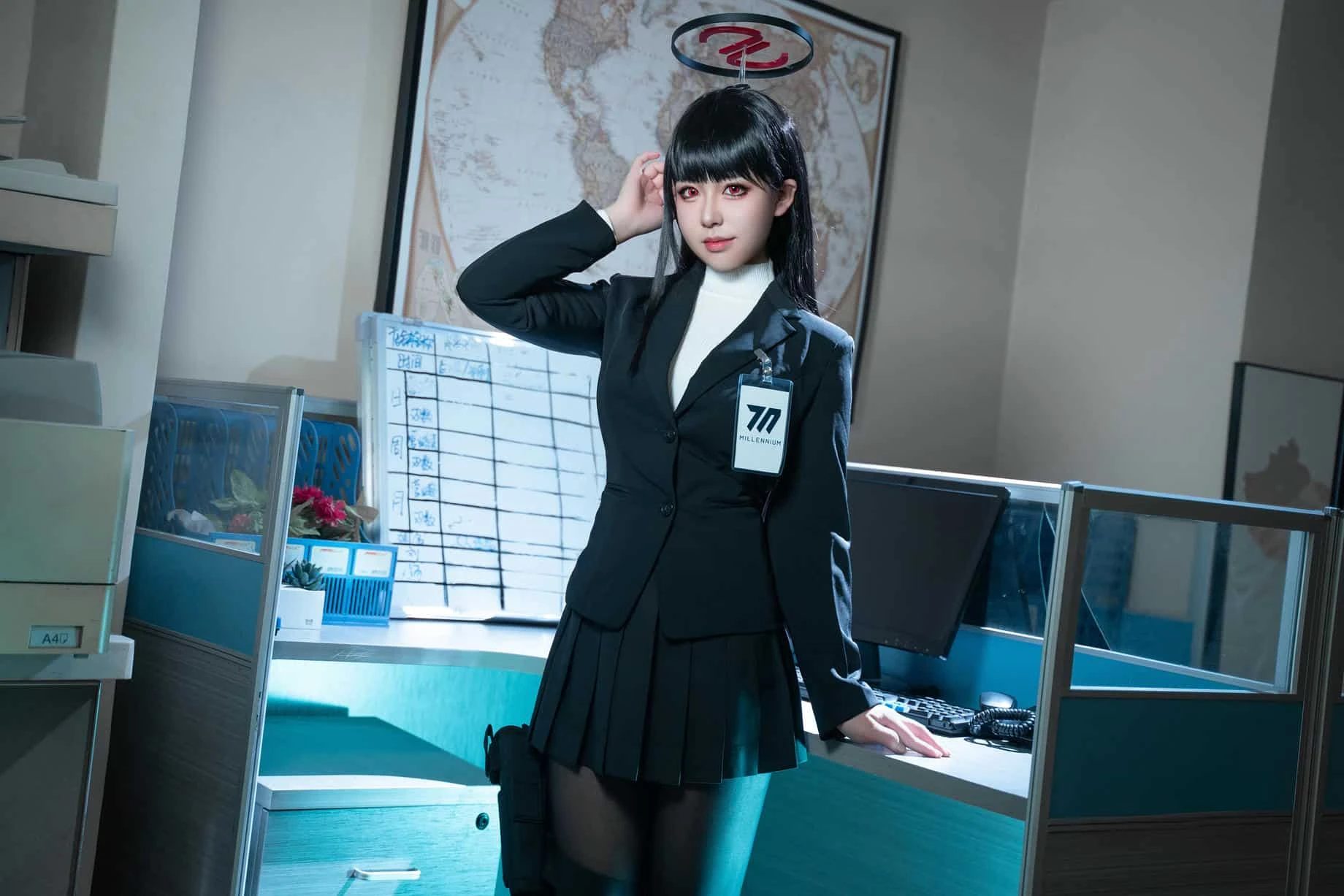 虎森森 蔚蓝档案 调月莉音