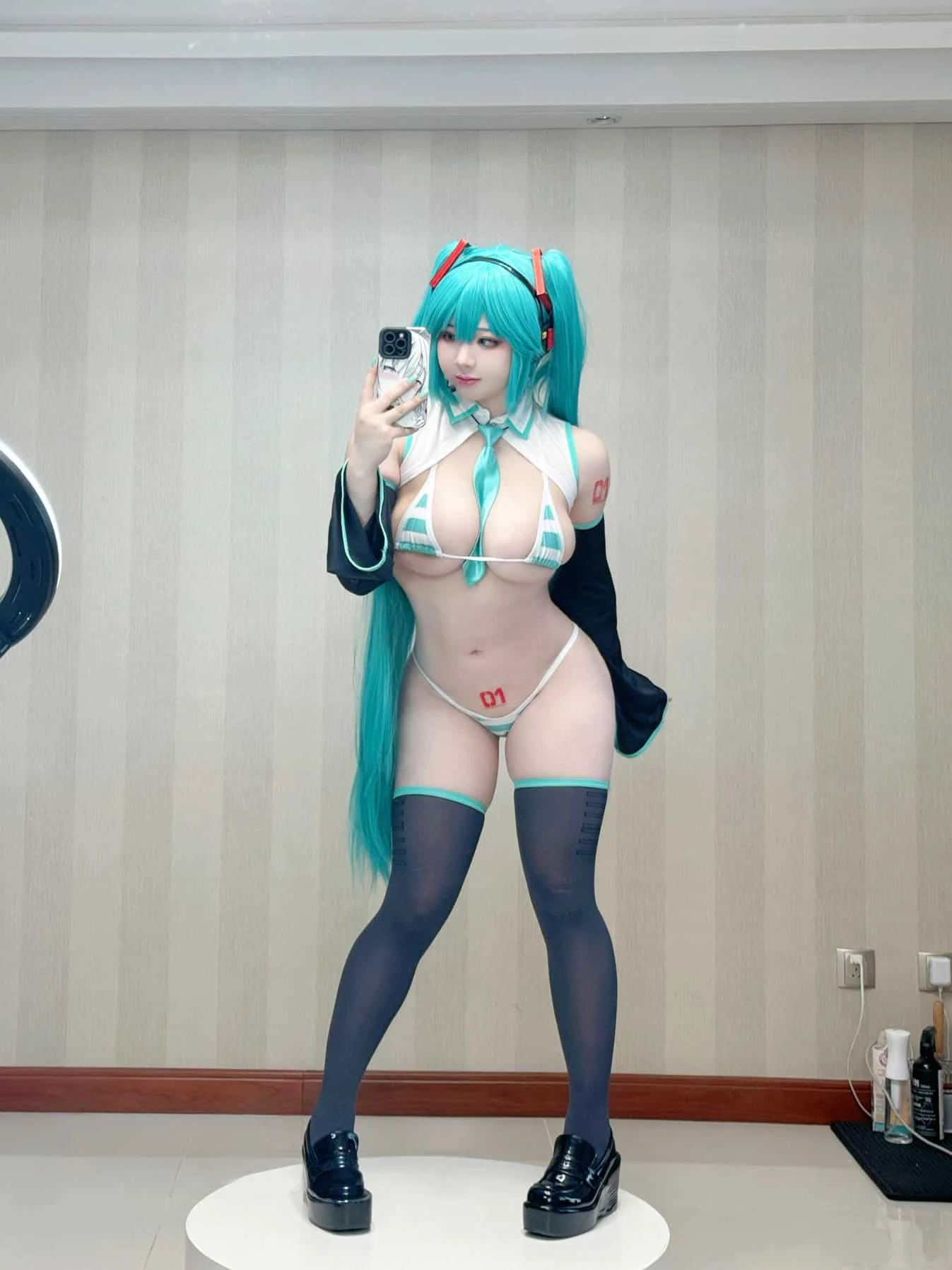 皮皮奶可可爱了啦 初音 自拍包
