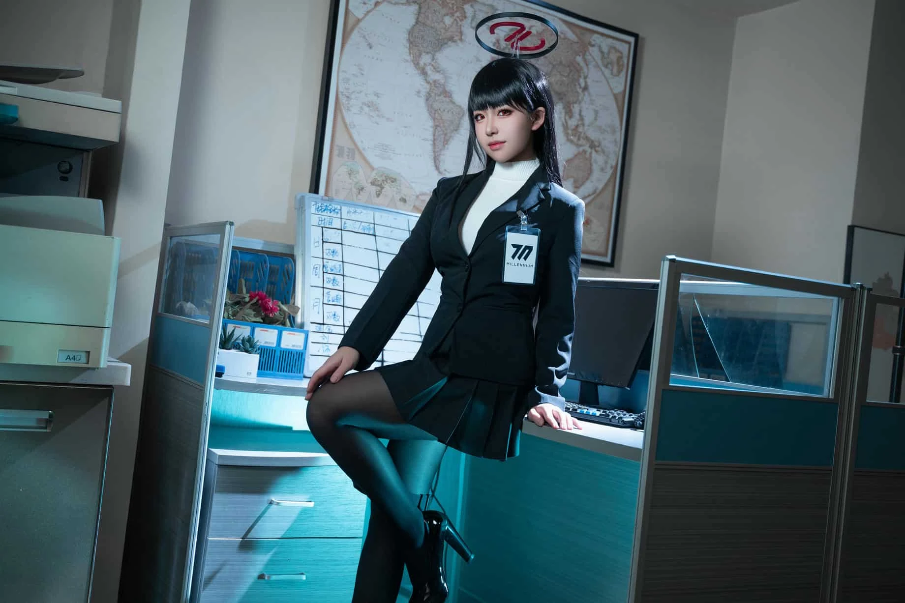 虎森森 蔚蓝档案 调月莉音