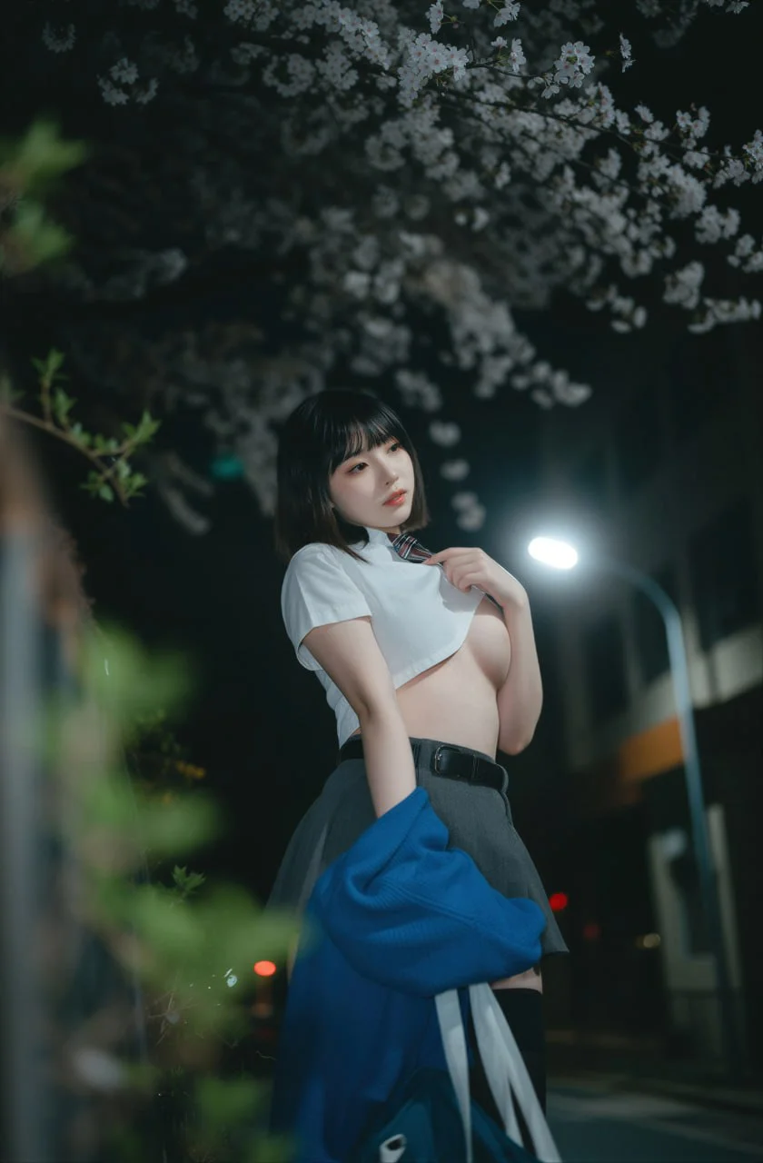 Bambi 밤비- DJAWA_Photo Midnight Cherry Blossom