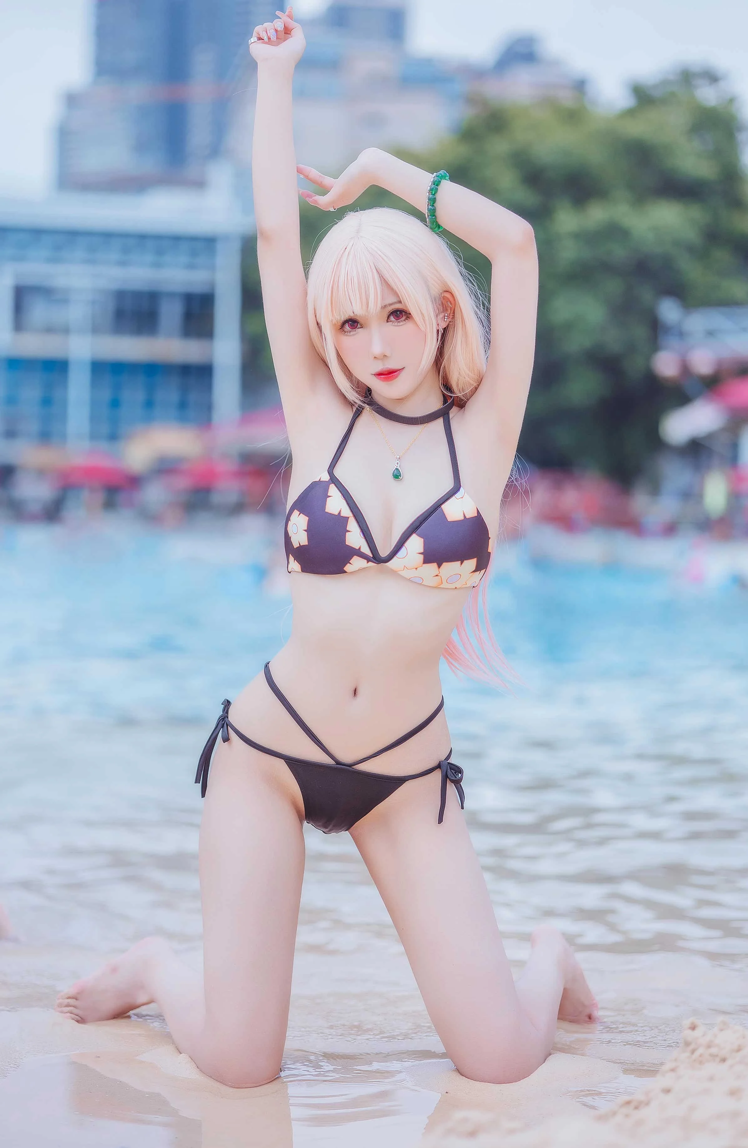 仙女月  喜多川泳装