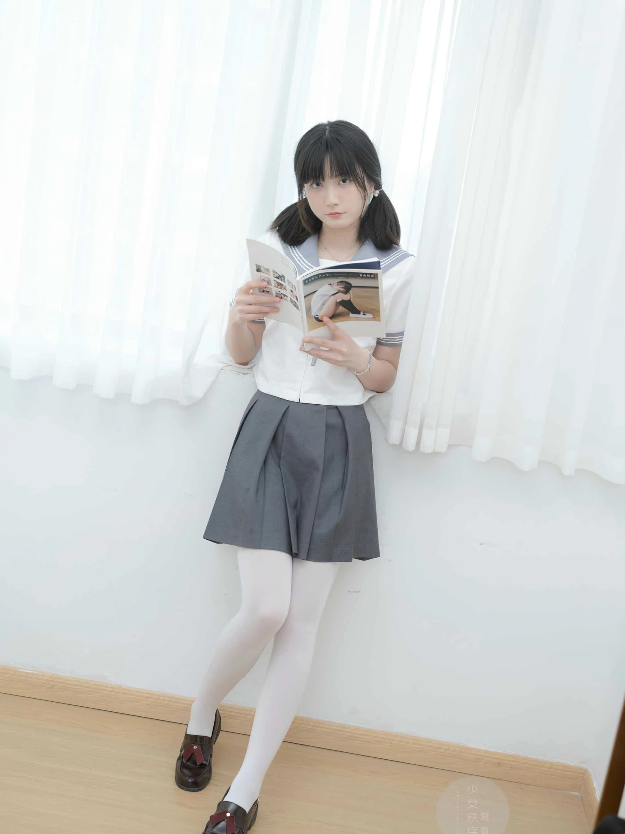 少女秩序 内部定制 双马尾 JK校服