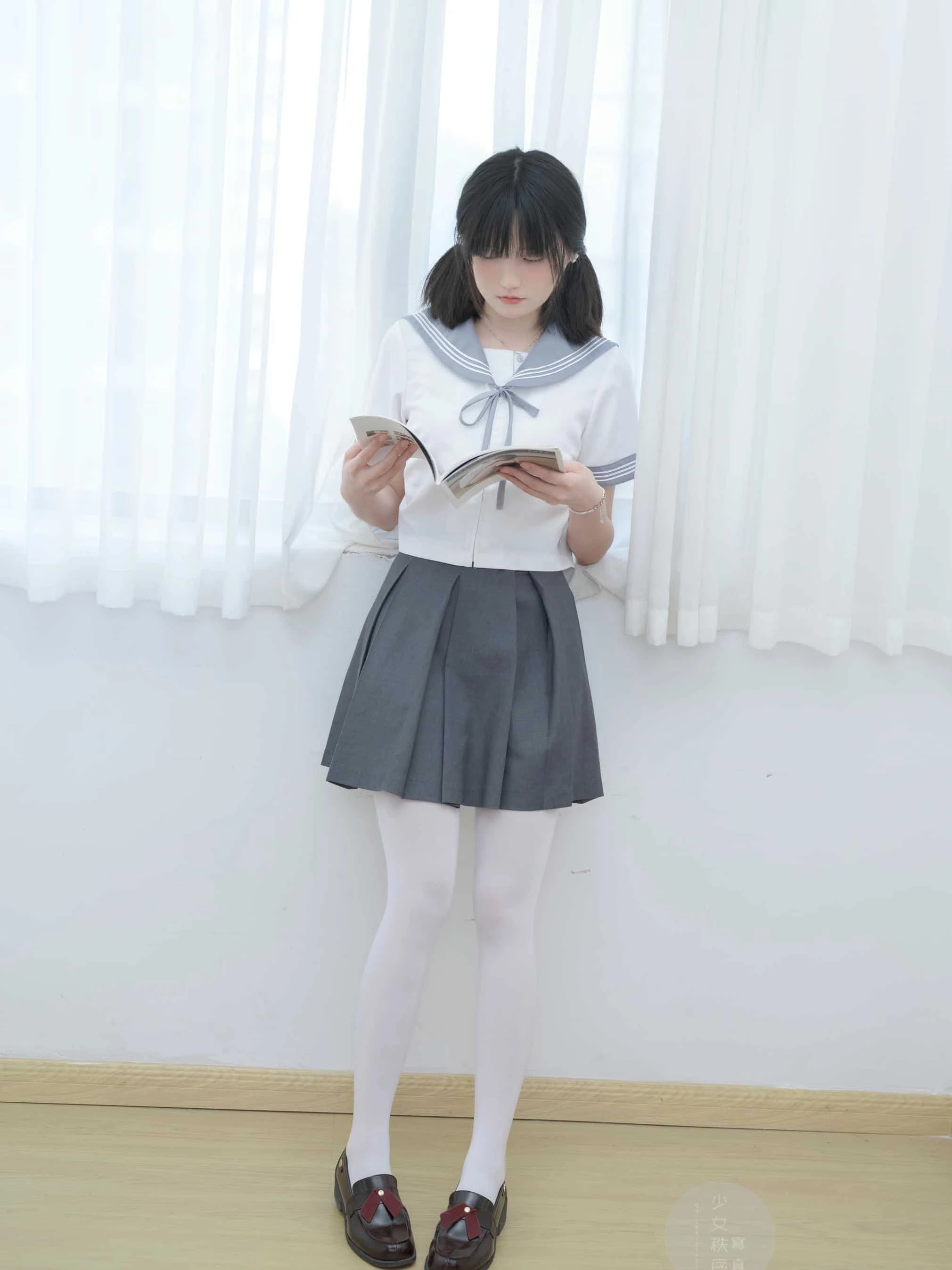 少女秩序 内部定制 双马尾 JK校服