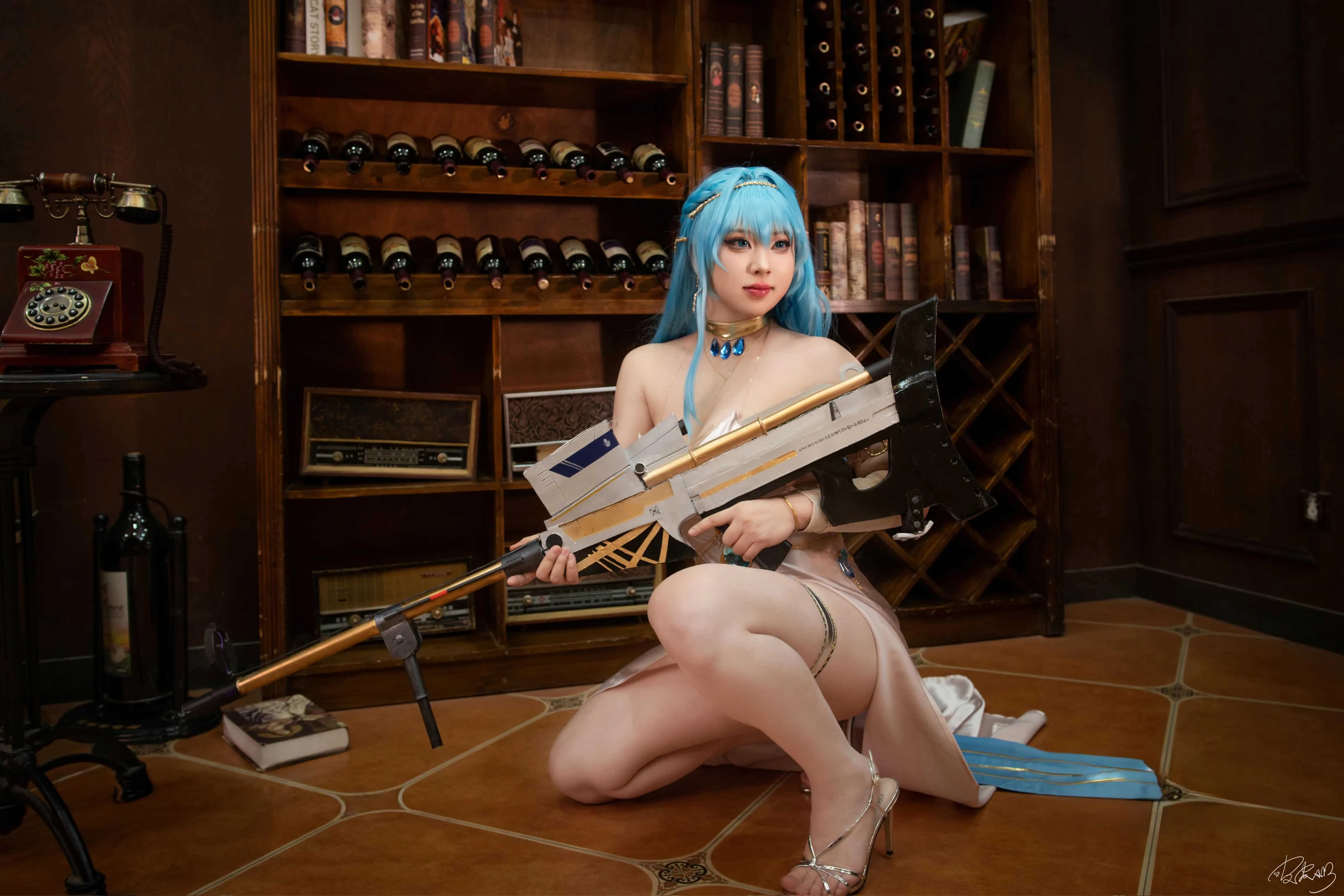 皮皮奶可可爱了啦 Nikke胜利女神 海伦礼服