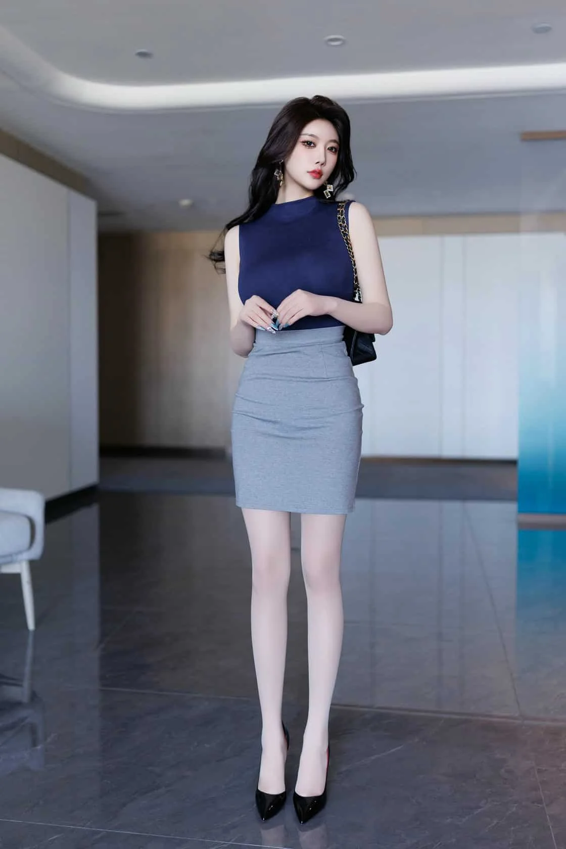 杨晨晨 - 性感OL服饰