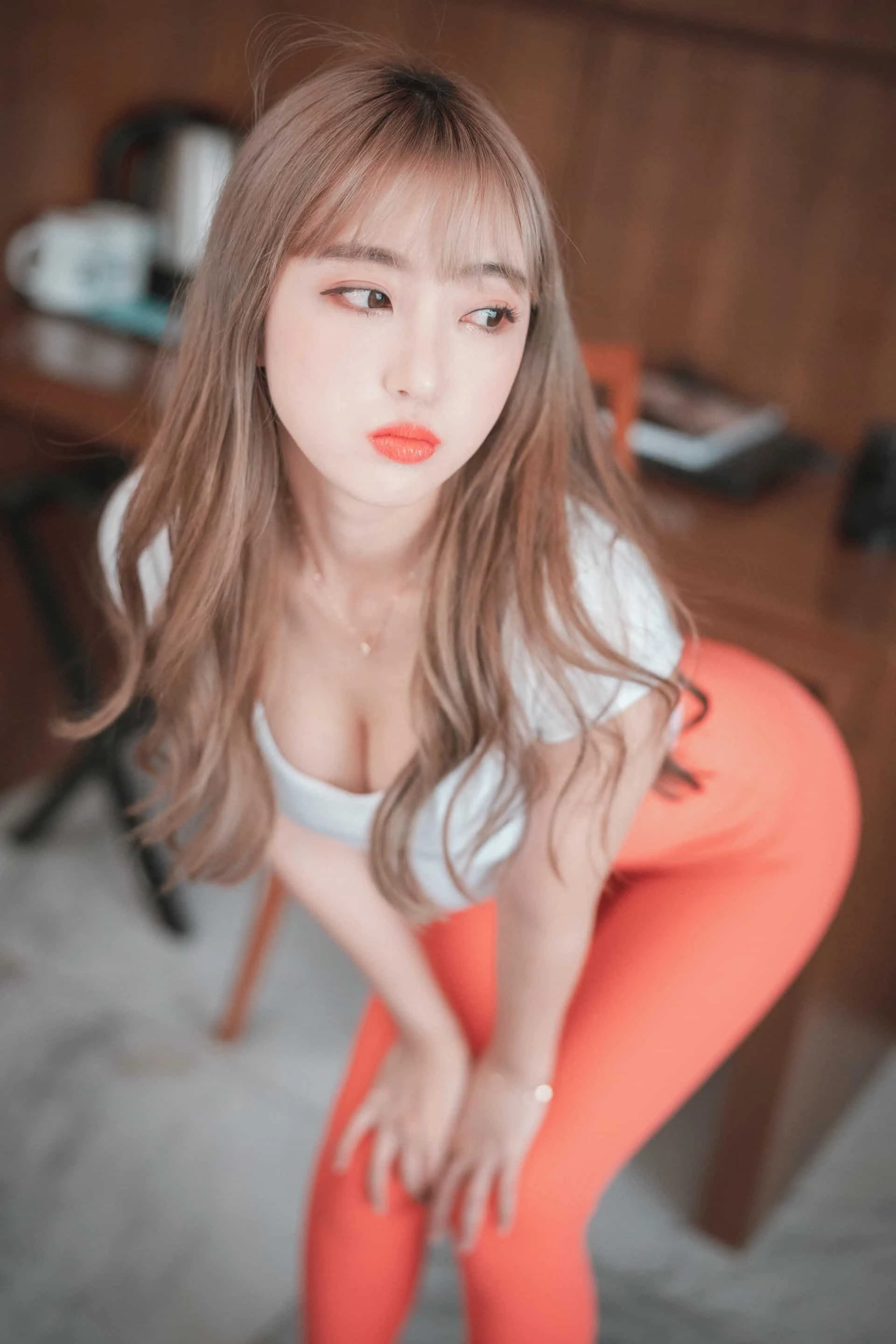 Hanari(하나리) DJAWA Photo Vol.0100 - HaNari (하나리) - Red Orange & Cool Mint