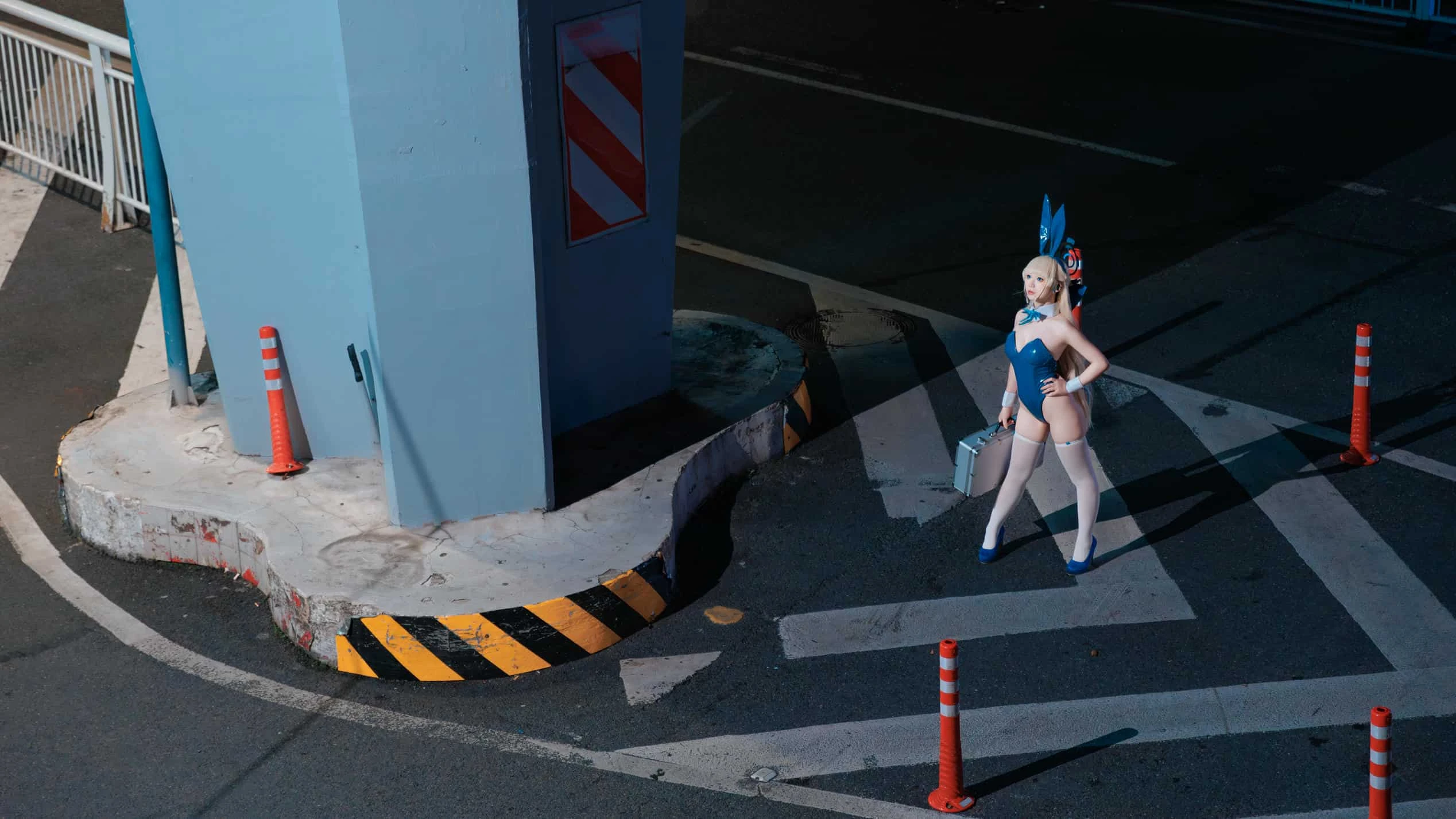 樱落酱w 蔚蓝档案 toki兔女郎