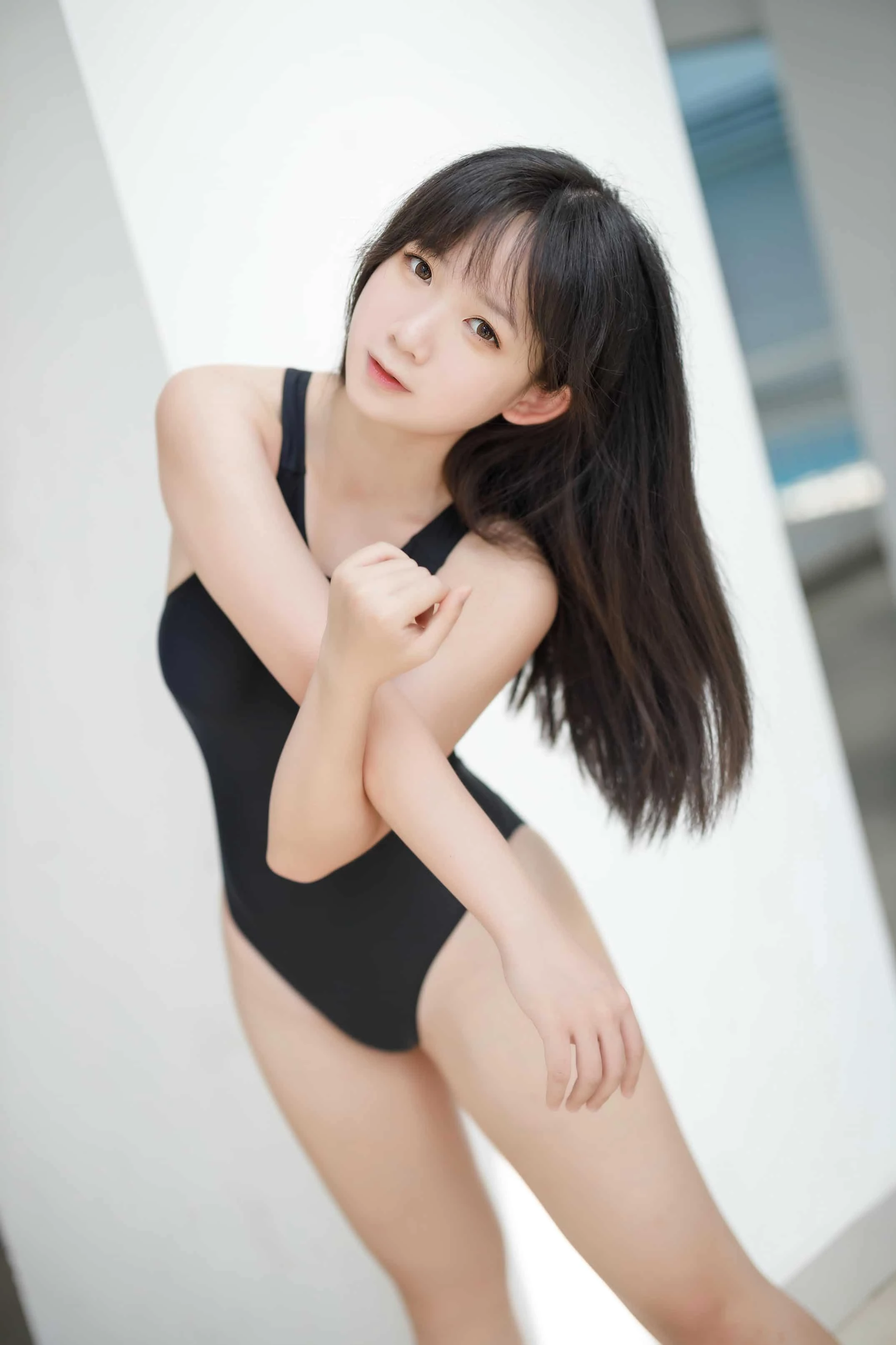 樱落酱w 泳池竞泳