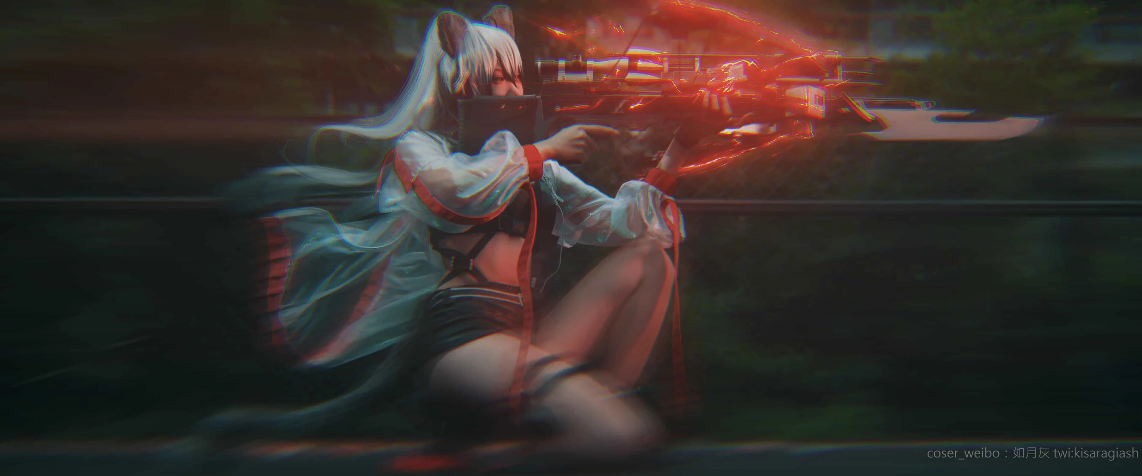 如月灰 明日方舟 黑