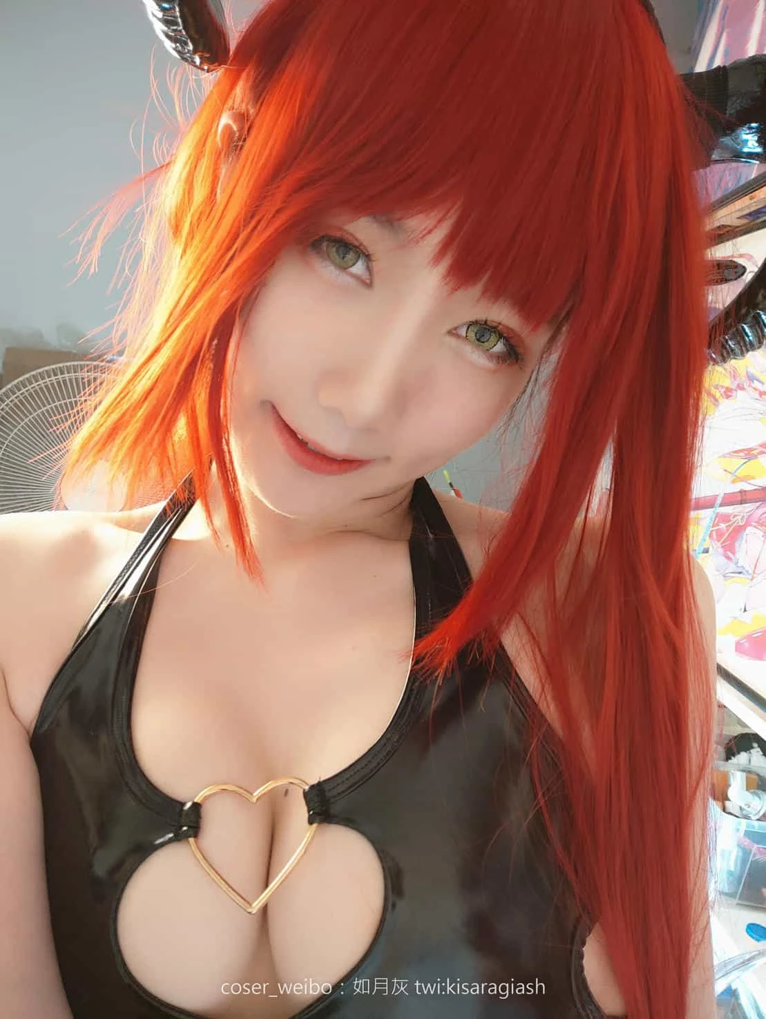 如月灰 赤发魅魔