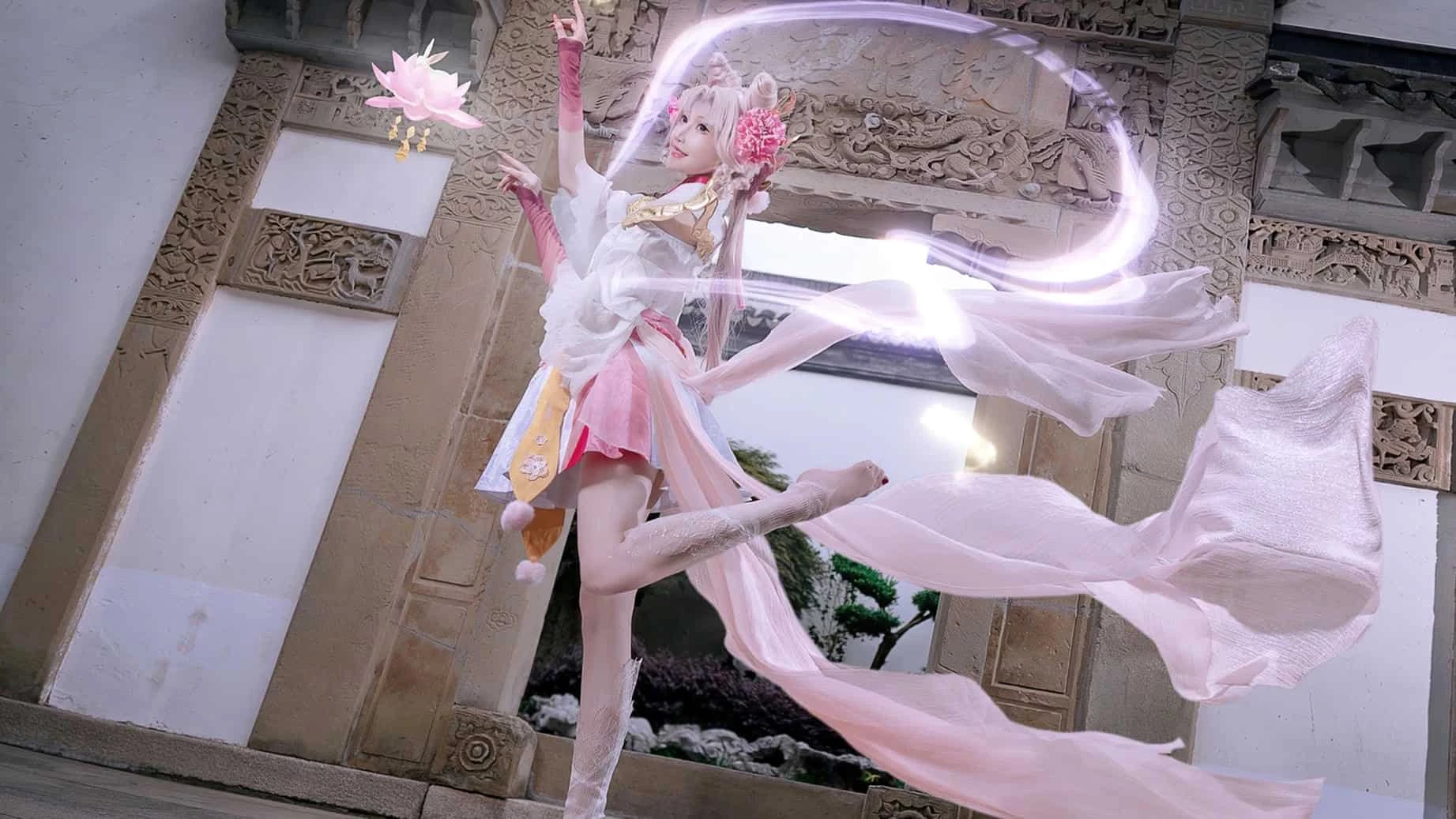 露兒大魔王 王者荣耀 嫦娥拒霜思