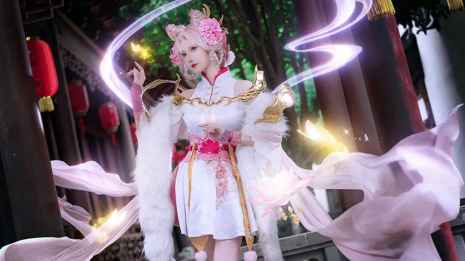 露兒大魔王 王者荣耀 嫦娥拒霜思