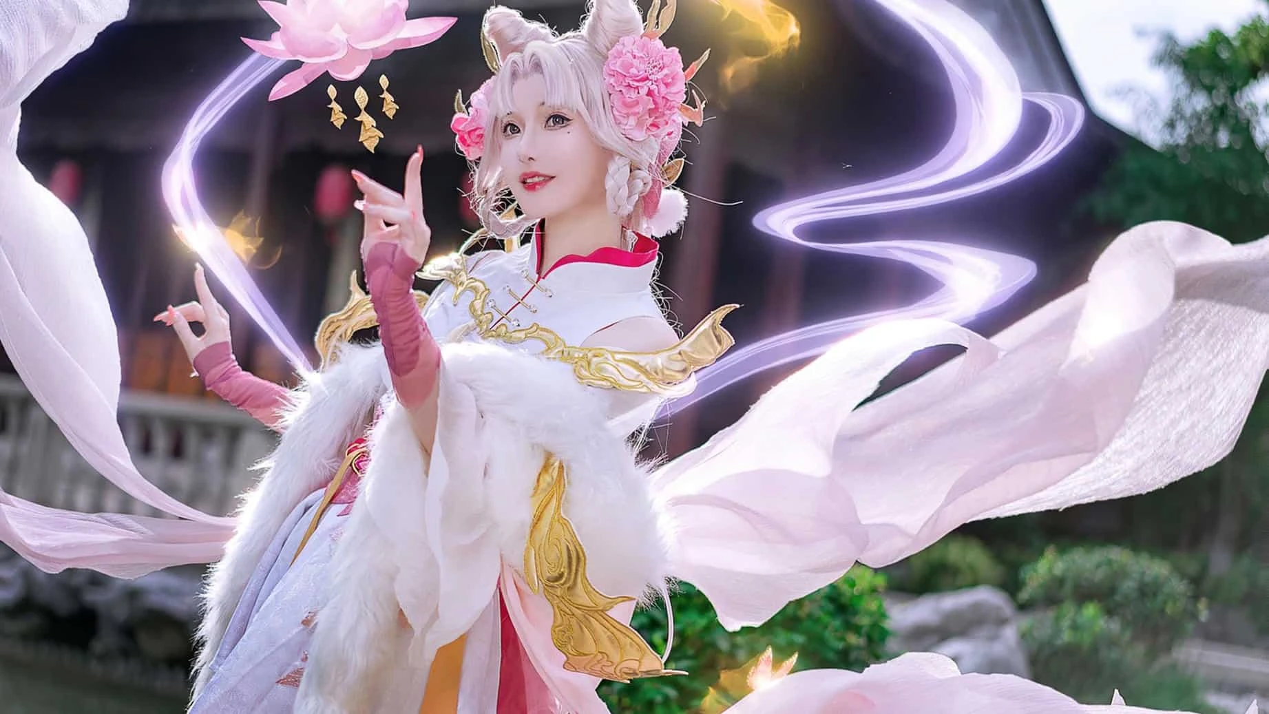 露兒大魔王 王者荣耀 嫦娥拒霜思