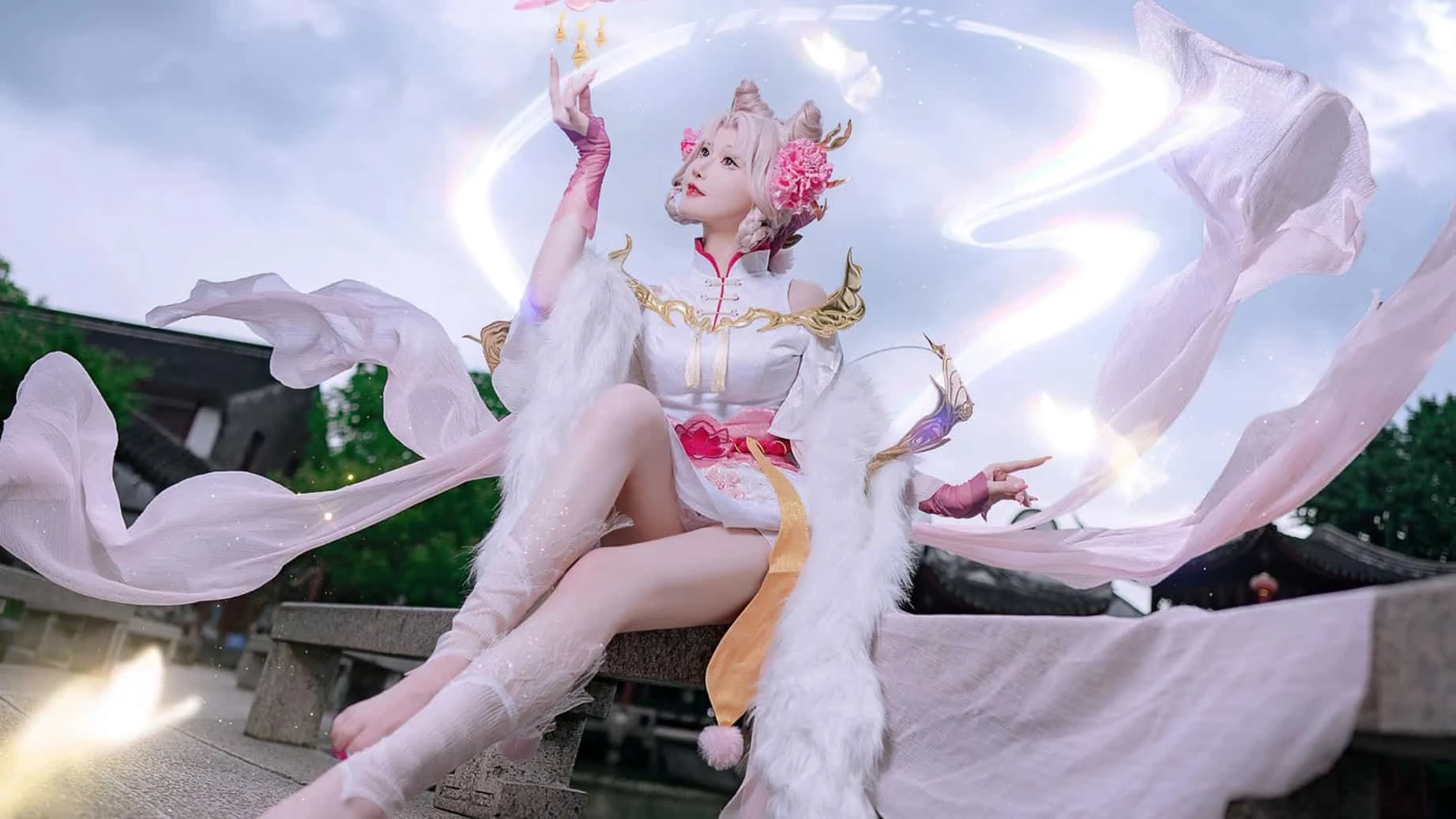 露兒大魔王 王者荣耀 嫦娥拒霜思