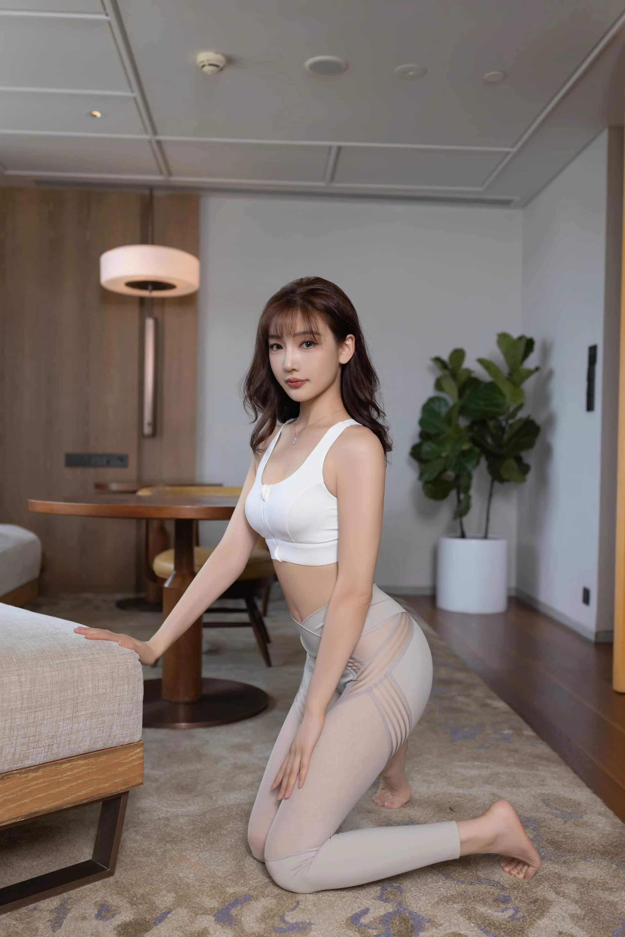 陆萱萱 内购无水印 运动服