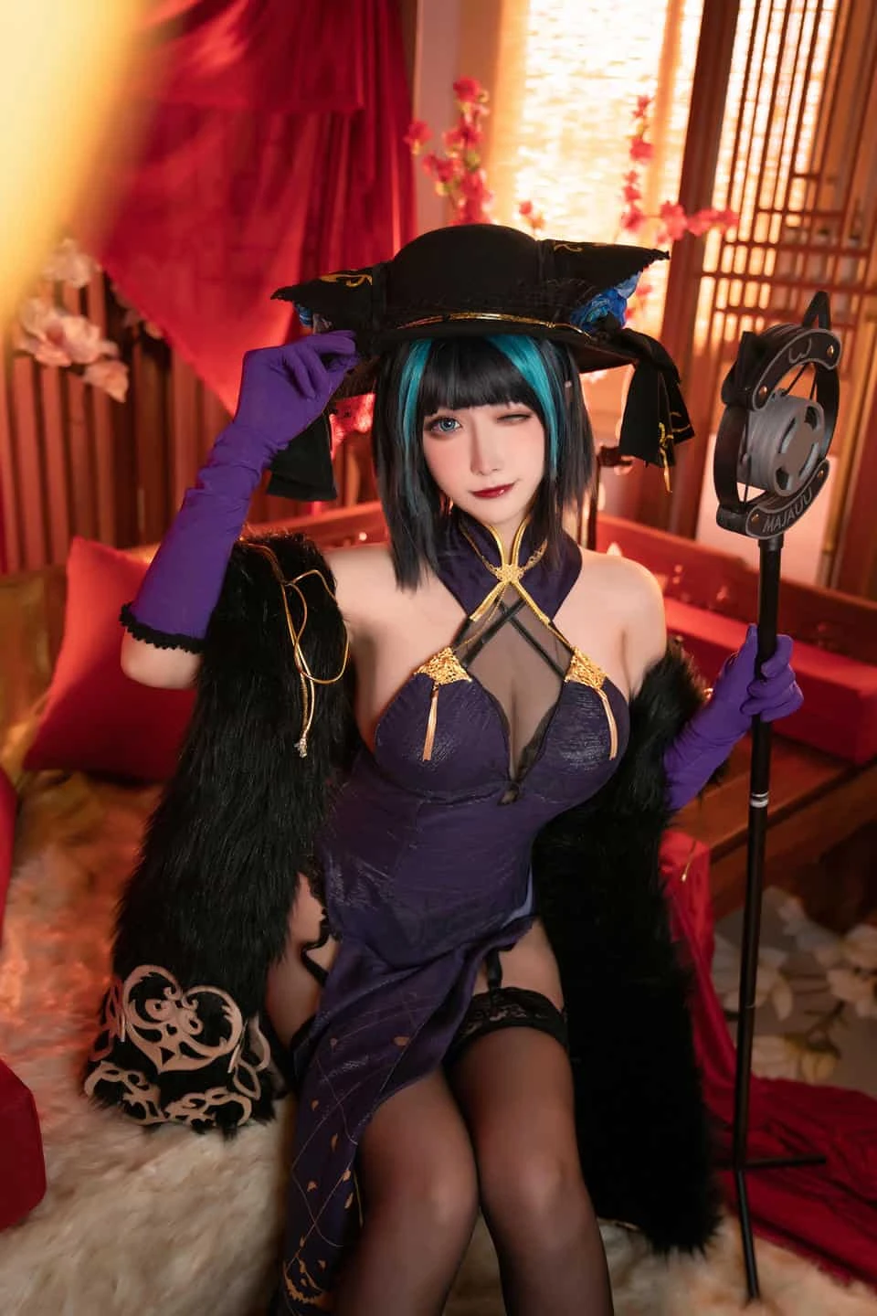 Momoko葵葵 碧蓝航线柴郡 音乐绚烂CaitSith