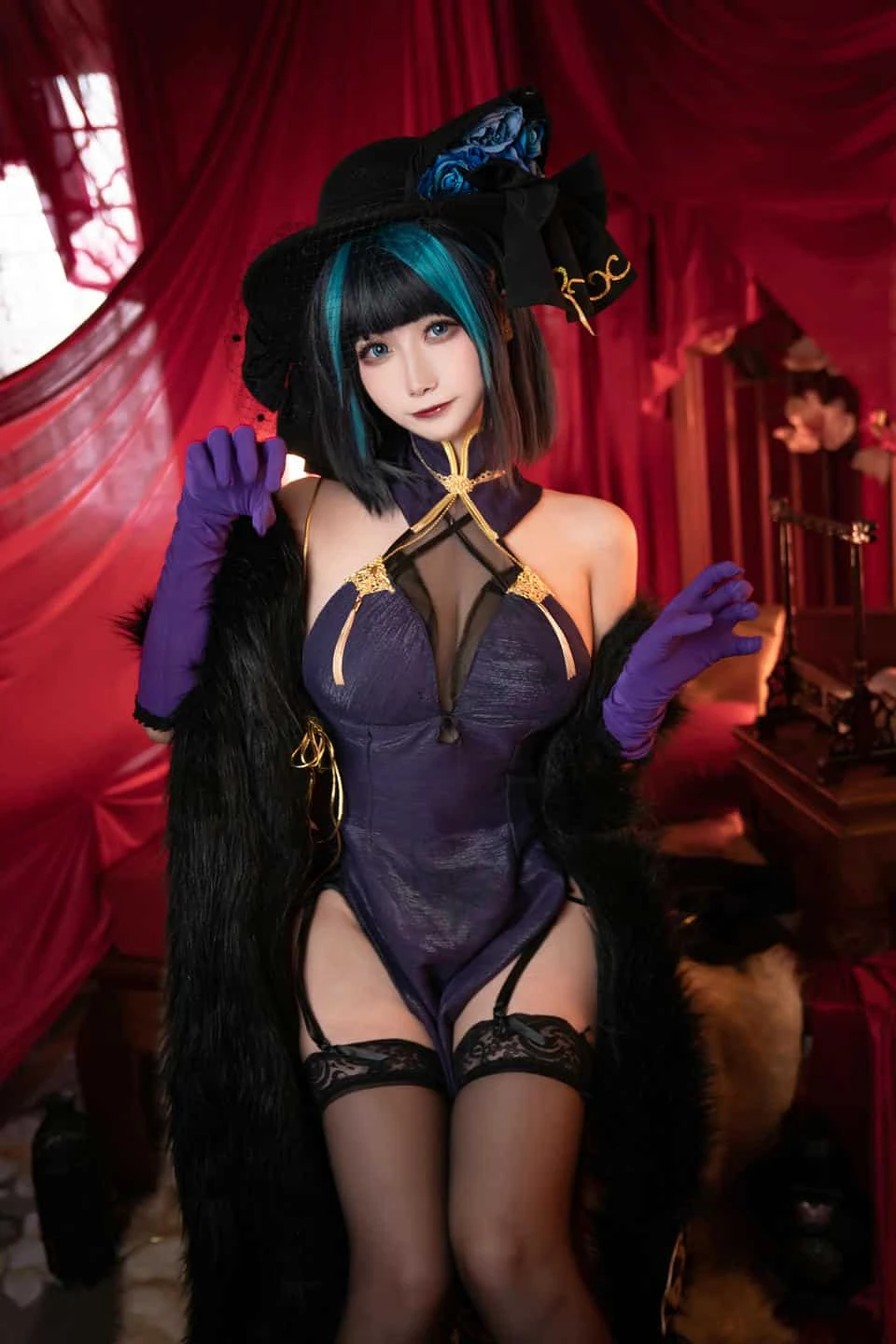 Momoko葵葵 碧蓝航线柴郡 音乐绚烂CaitSith
