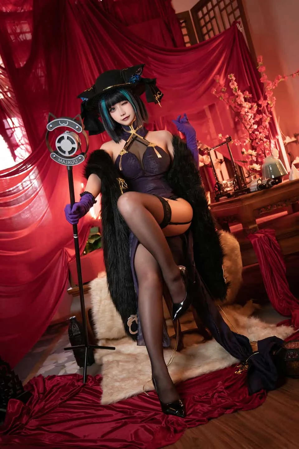 Momoko葵葵 碧蓝航线柴郡 音乐绚烂CaitSith