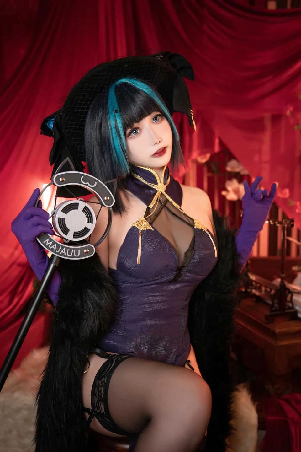 Momoko葵葵 碧蓝航线柴郡 音乐绚烂CaitSith