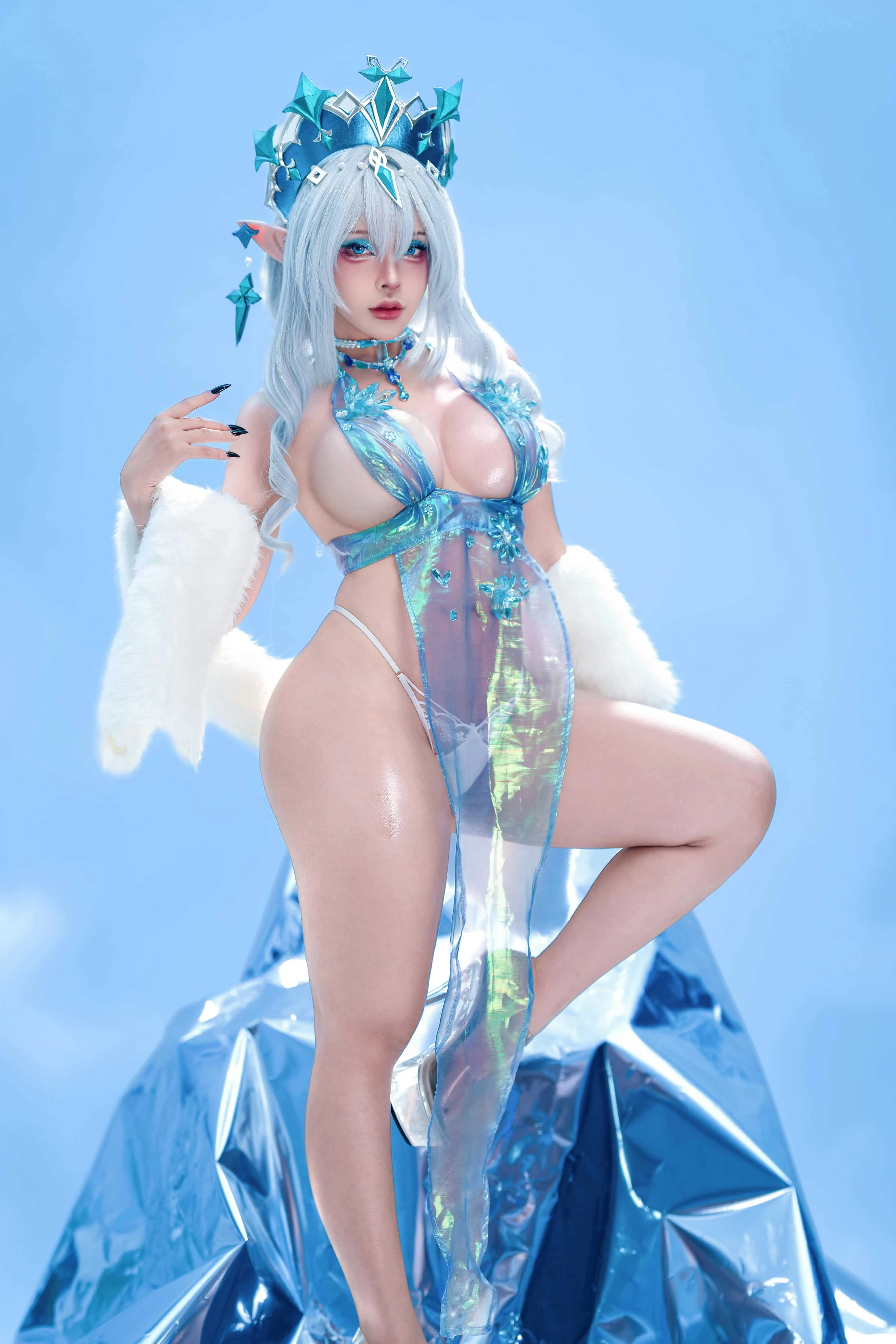 Sayo Momo Tsaritsa 氷の女皇 Empress of Ice ❄️ Genshin Impact ❄️